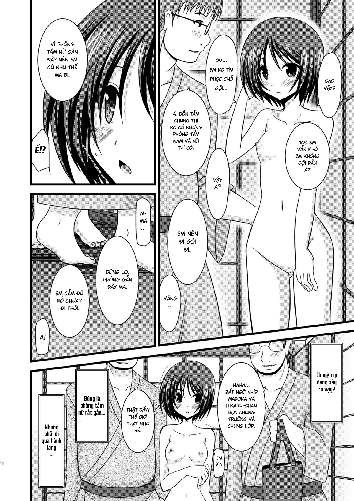Đọc truyện hentai Cô gái thích khoả thân - Chap 2
