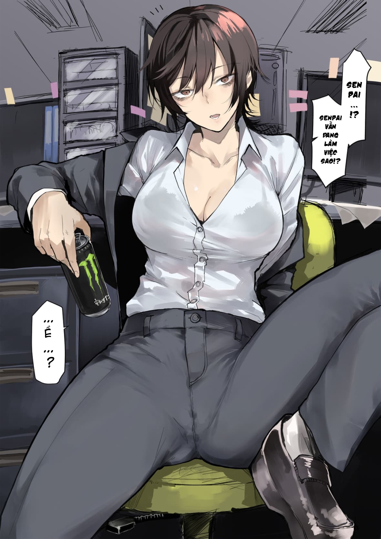 Đọc truyện hentai Cô sếp thi ngủ nát lòi - Oneshot
