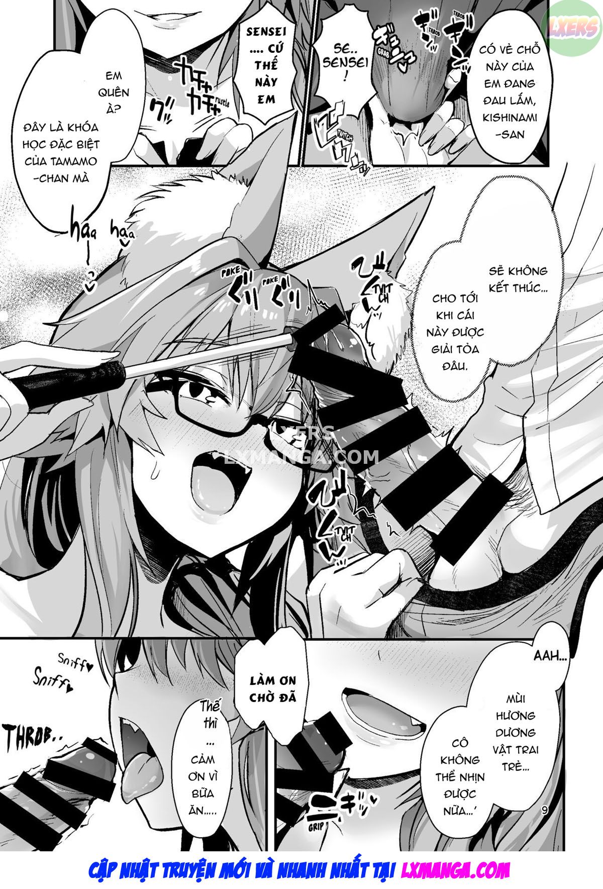 Đọc truyện hentai Nữ giáo viên xinh đẹp Tamamo-chan - Oneshot