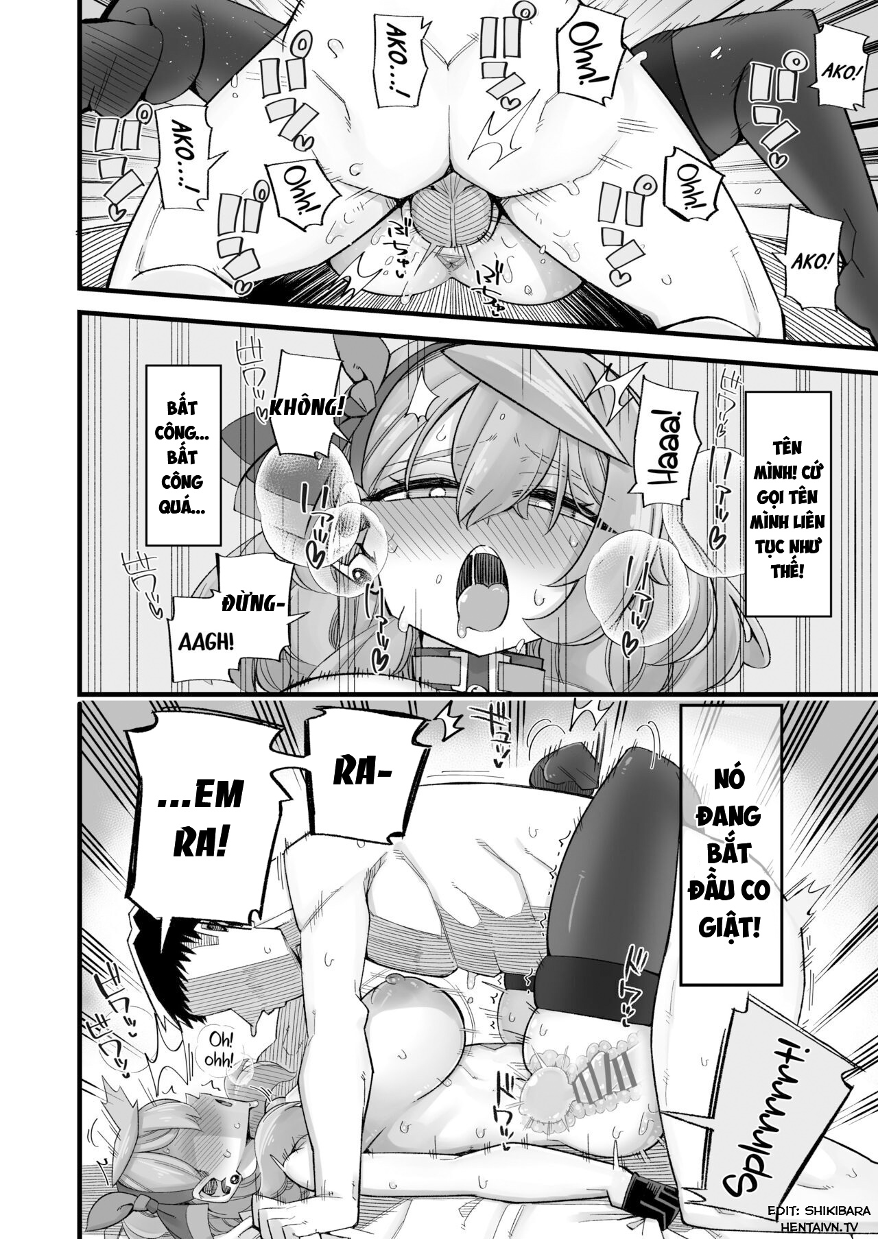 Đọc truyện hentai Ako giải tỏa căng thẳng Blue Archive - Oneshot