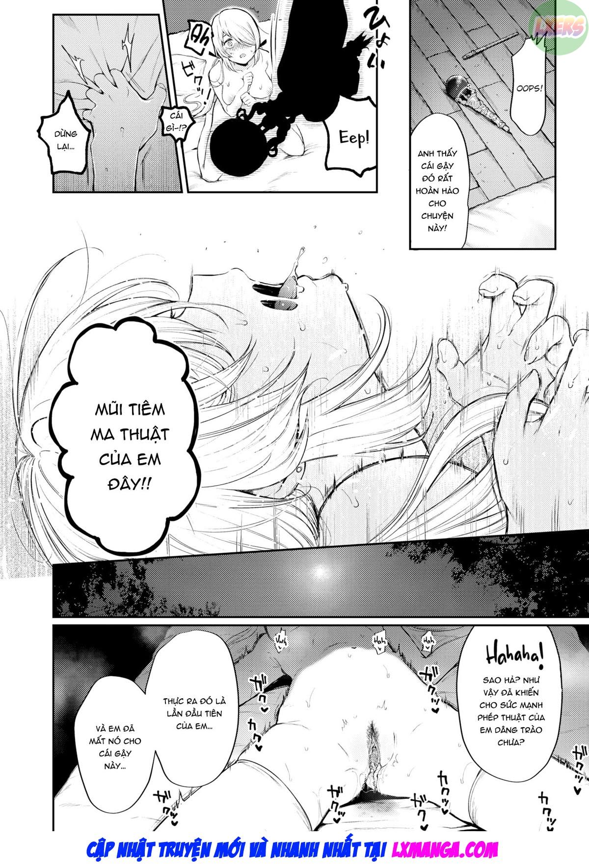 Đọc truyện hentai Phù thủy rừng và kẻ lạc đường - Oneshot