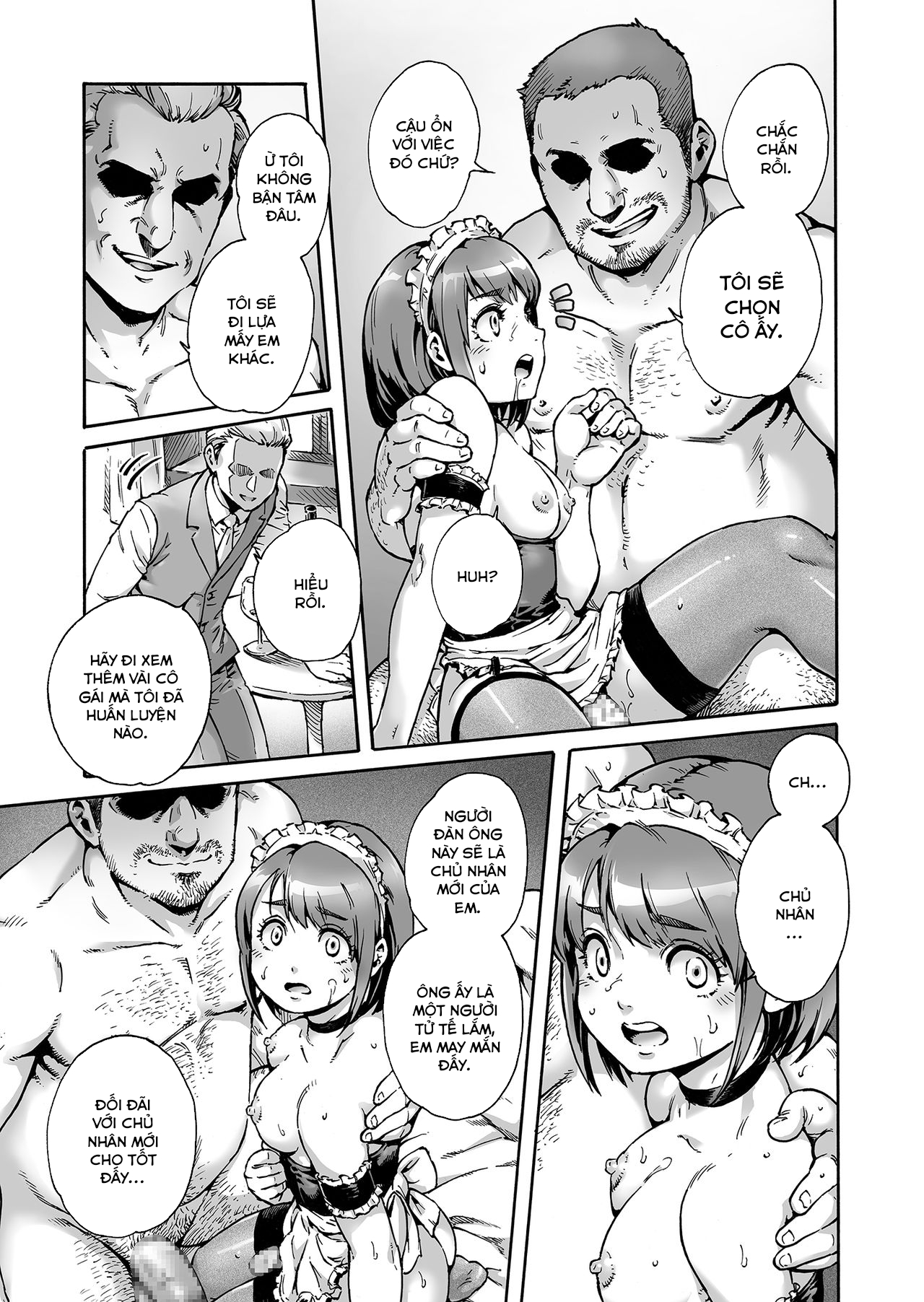 Đọc truyện hentai Onoko to. ACT 4 Maid Onoko - Oneshot