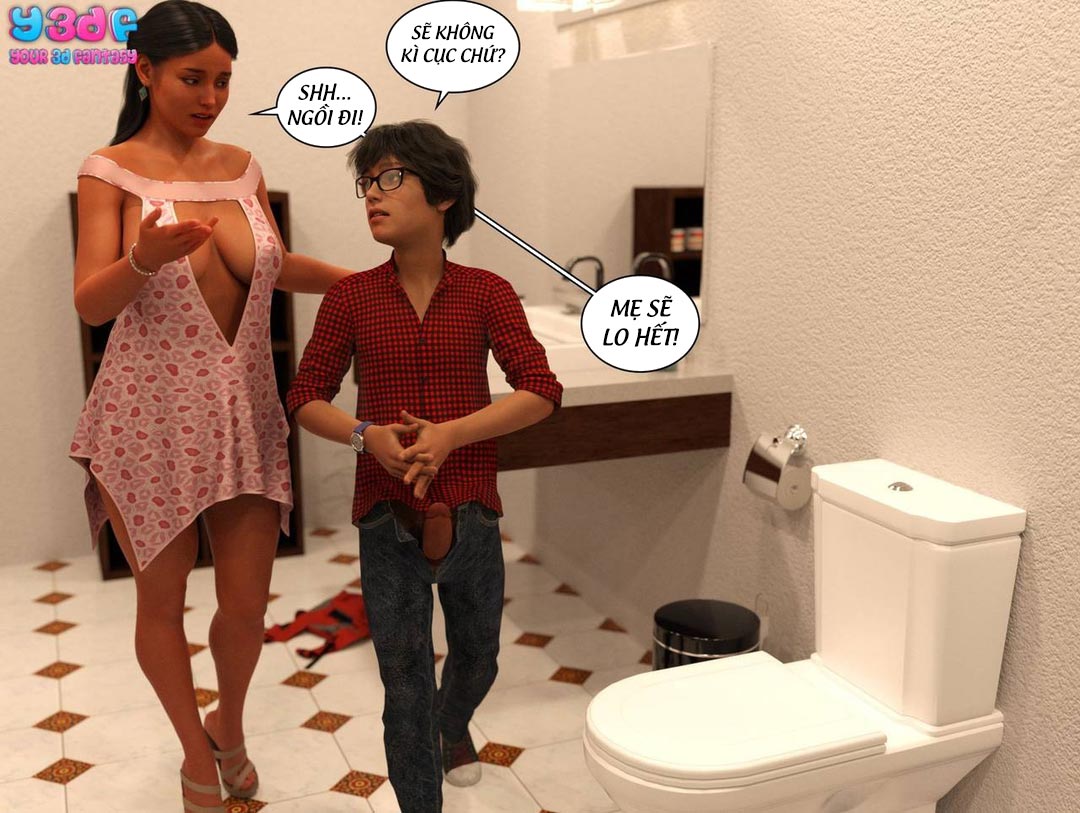 Đọc truyện hentai Trophy Mom - Chap 1C