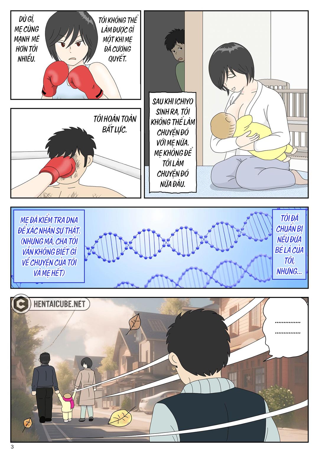 Đọc truyện hentai Bị mẹ phát hiện đang rình trộm thủ dâm - Chap 5 - Sau cuối | Hết