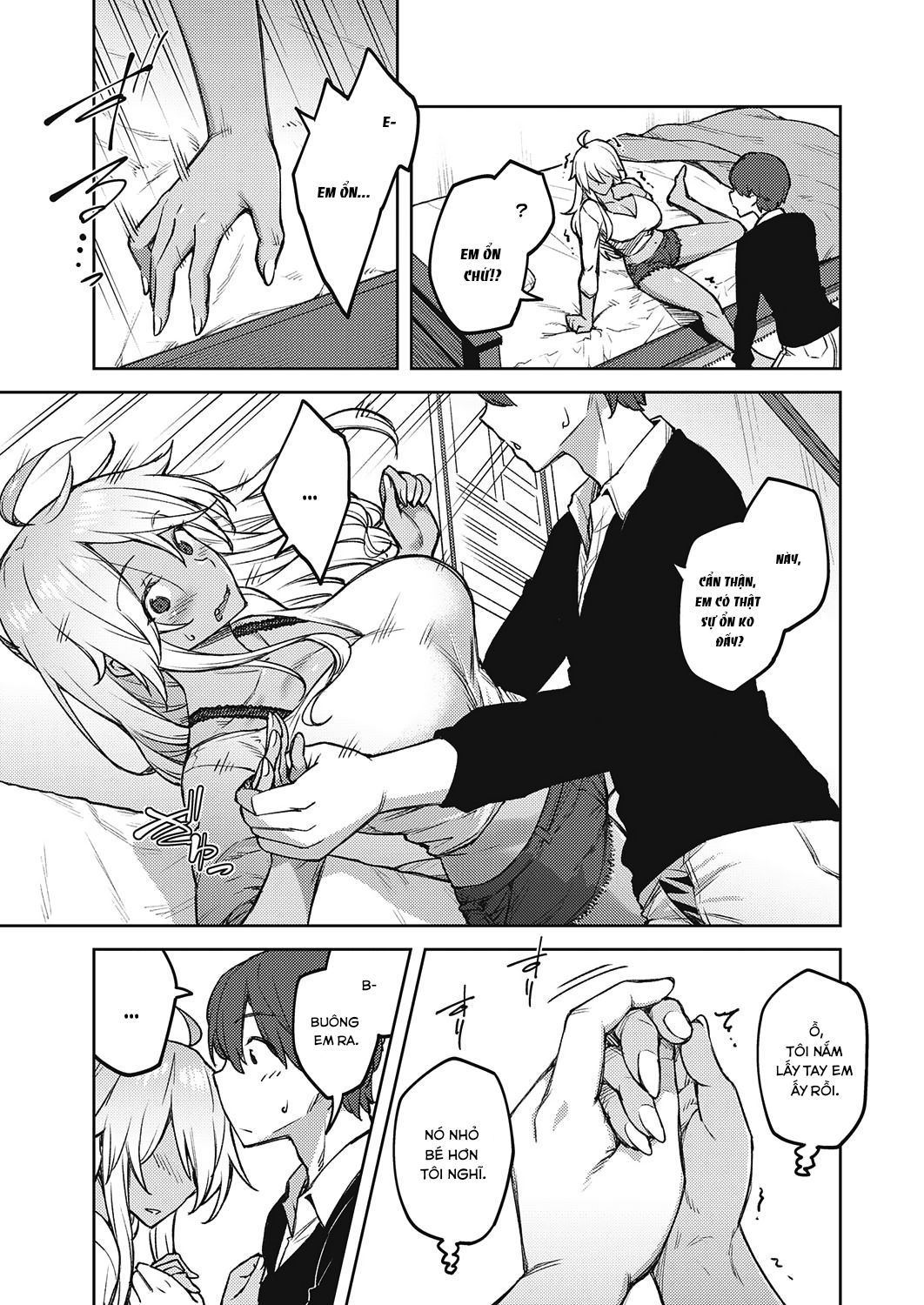 Đọc truyện hentai Khi anh nắm lấy tay em - Oneshot