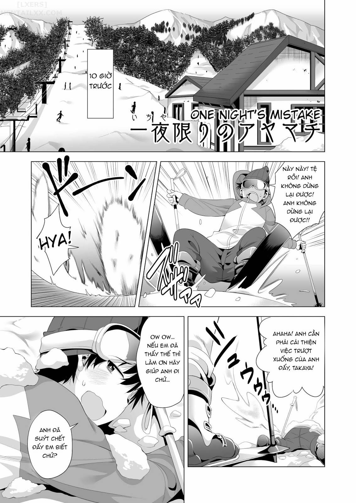 Đọc truyện hentai One Night's Mistake - Chap 1