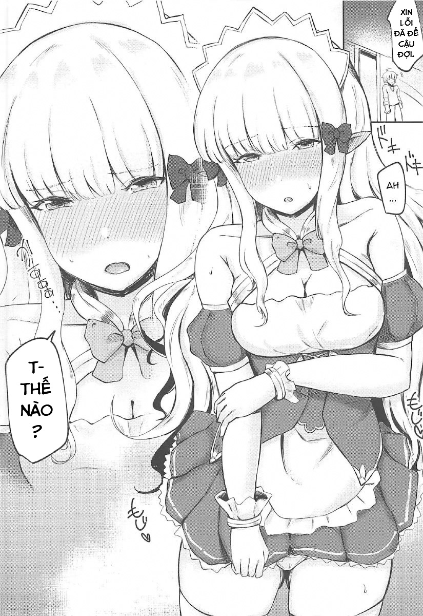 Đọc truyện hentai Tôi đã để Saren mặc trang phục hầu gái! (Princess Connect! Re:Dive) - Oneshot