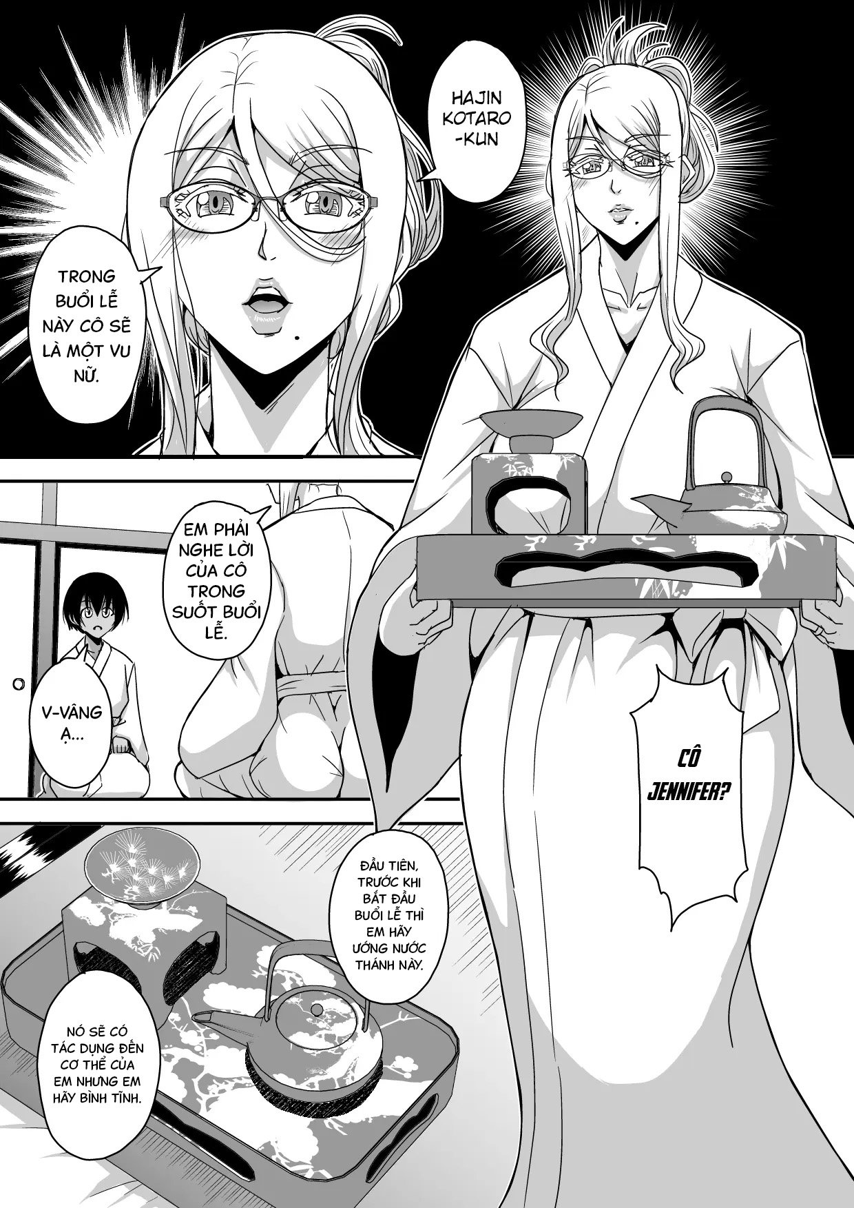 Đọc truyện hentai Cô giáo ngoại quốc tóc vàng - Oneshot