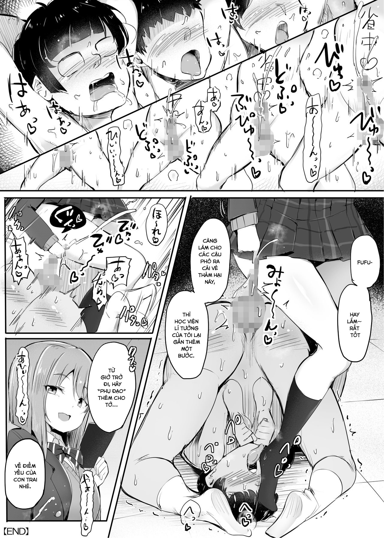 Đọc truyện hentai Tốt lắm cậu bé Rơi cuối lớp vì làm việc tay chân - Oneshot