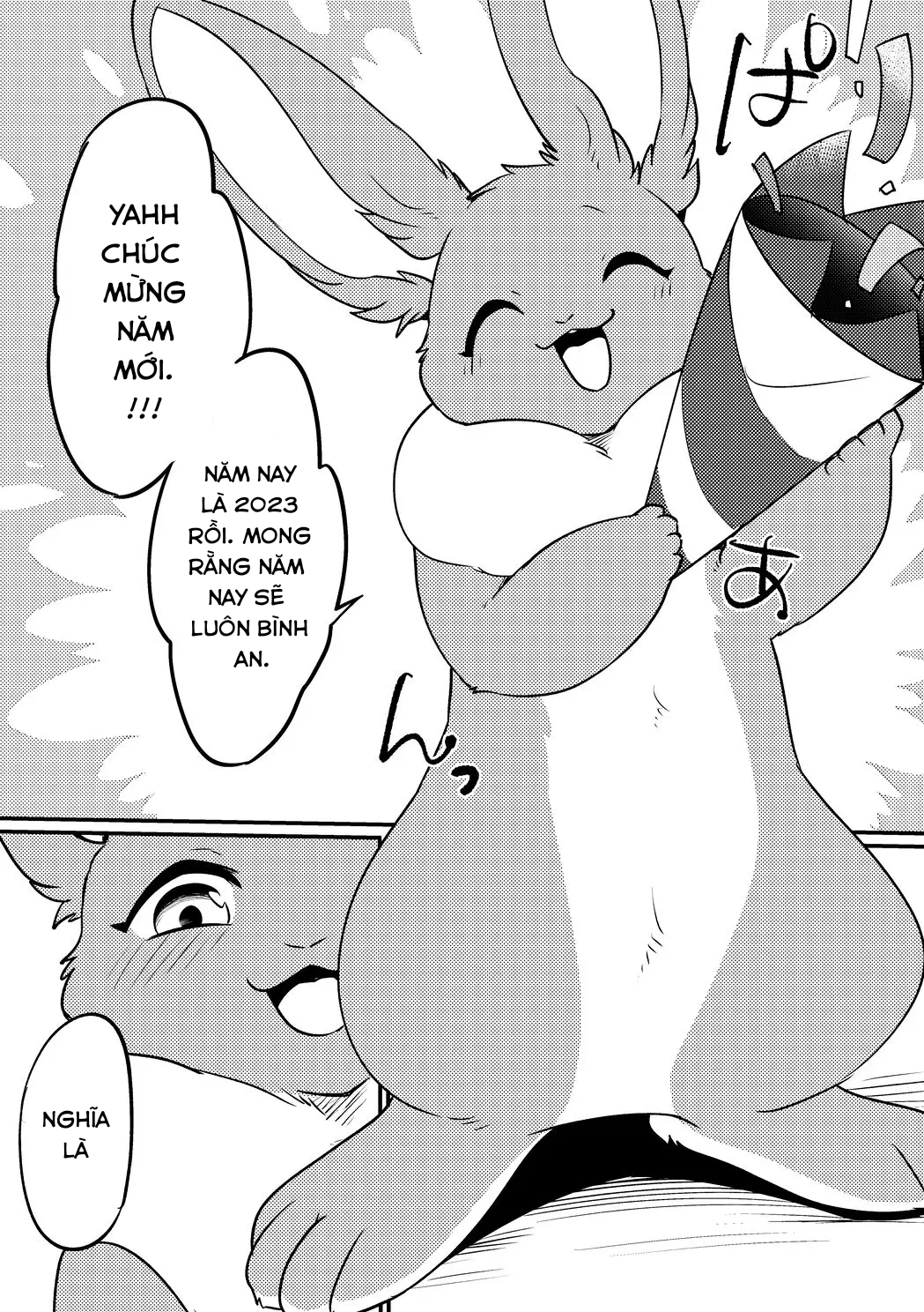 Đọc truyện hentai Mùa xuân hạnh phúc của thỏ - Oneshot