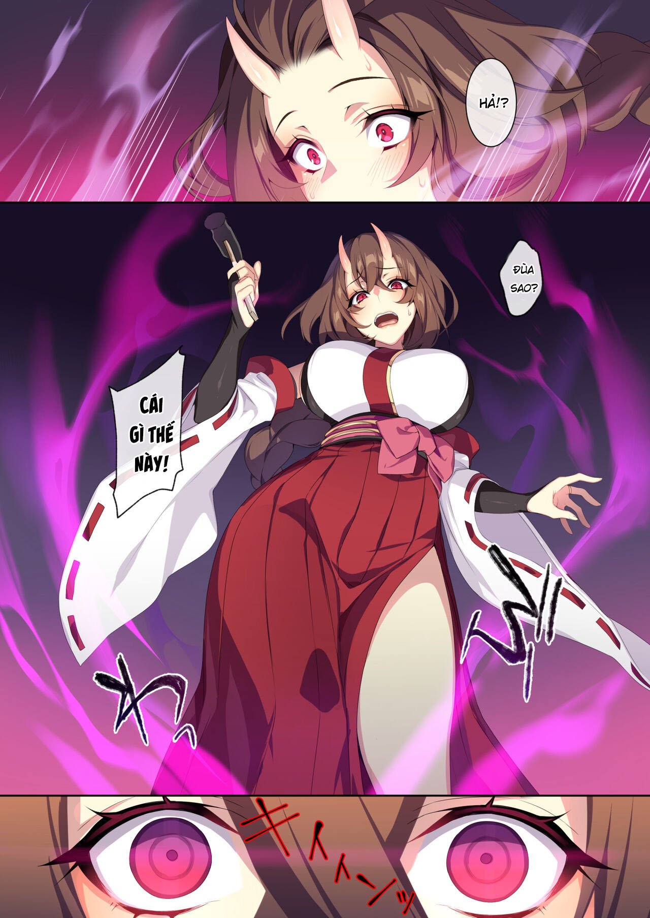 Đọc truyện hentai Tuyết nữ nứnglul và chiếc nhẫn bị nguyển rủa 2 - Chap 1 Địt em vu nữ quỷ