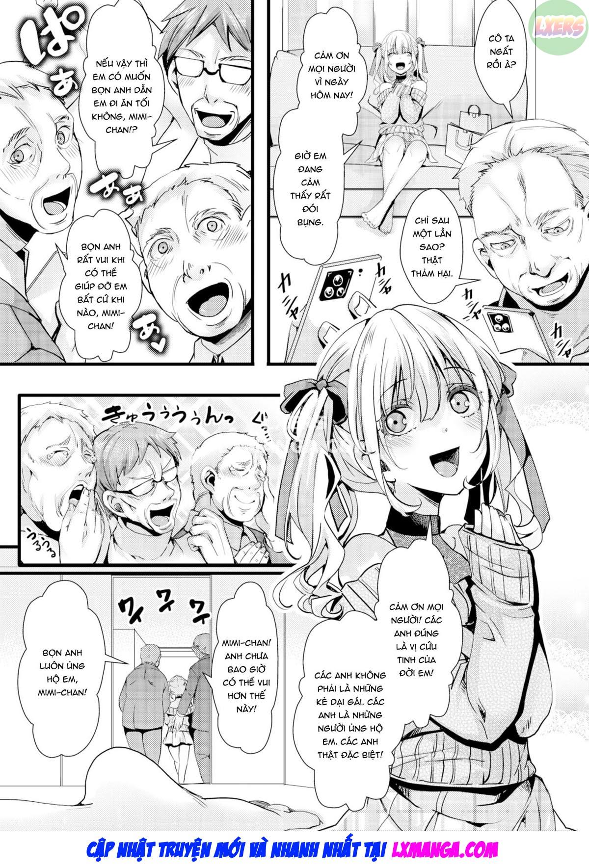 Đọc truyện hentai Sugar Baby nghèo khó và ba ông già - Oneshot