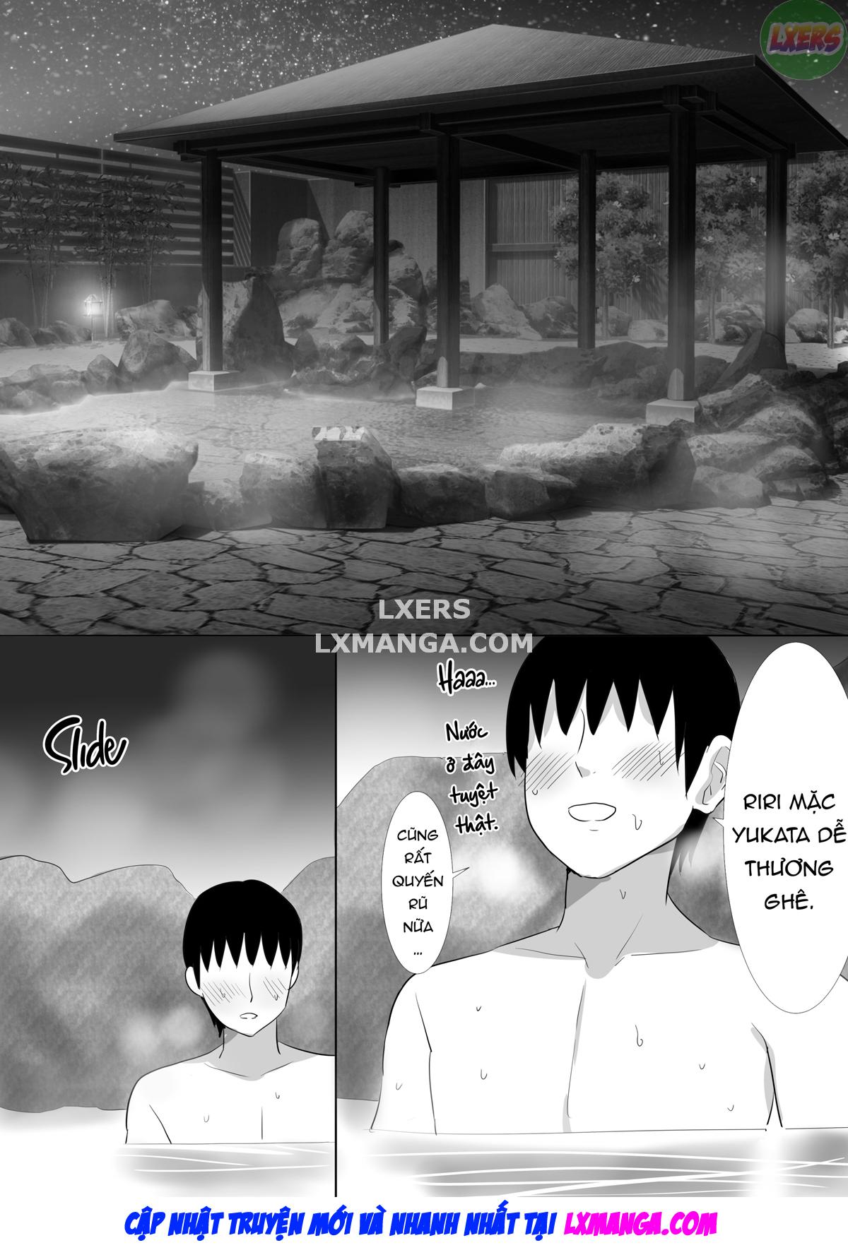 Đọc truyện hentai Cô bạn gái ngực bự của tôi đi du lịch suối nước nóng có thể đã bị bạn trai dâm đãng của bạn cô ấy đến thăm - Chap 2 - [END]