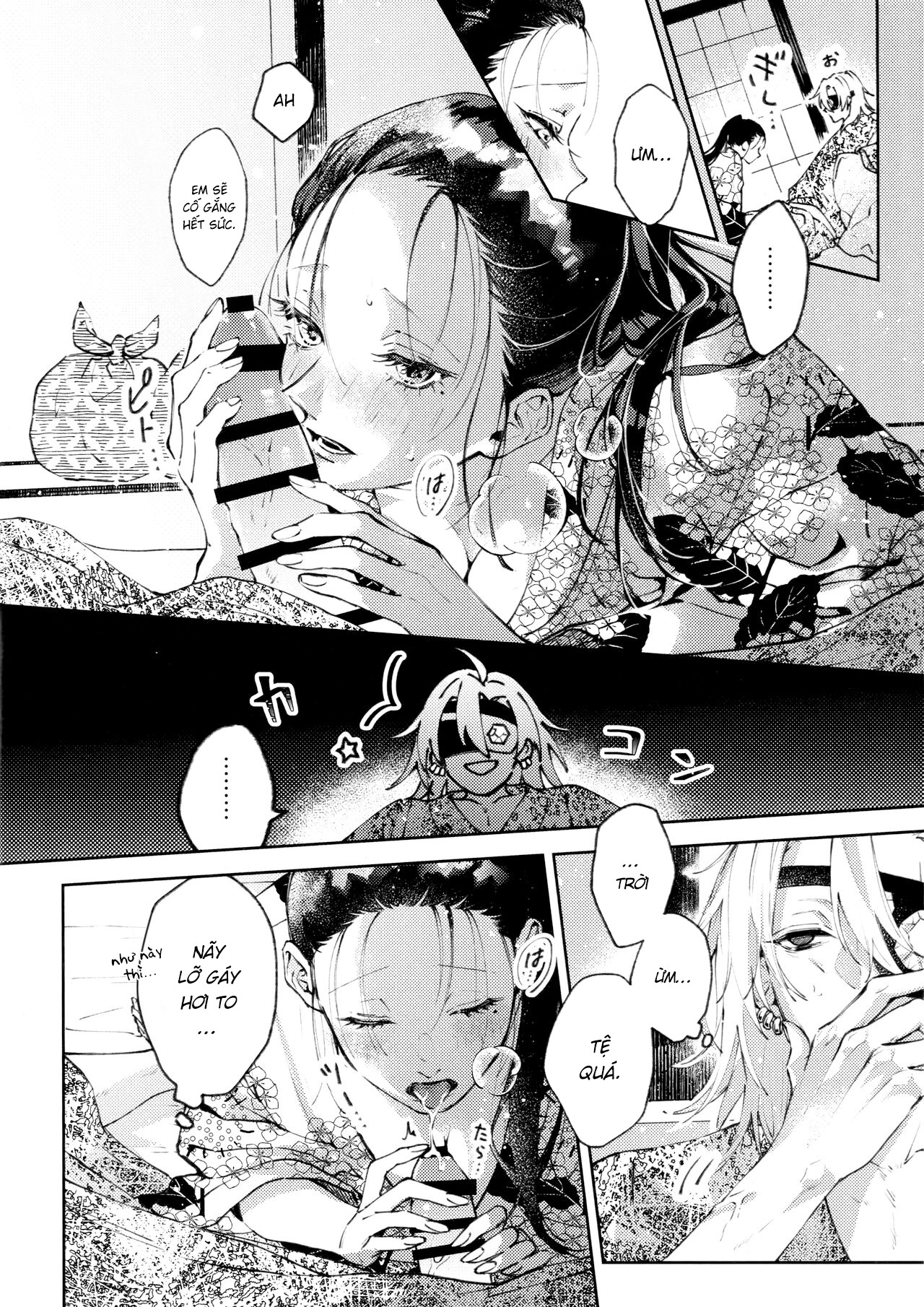 Đọc truyện hentai Uzui và 3 cô vợ - Oneshot
