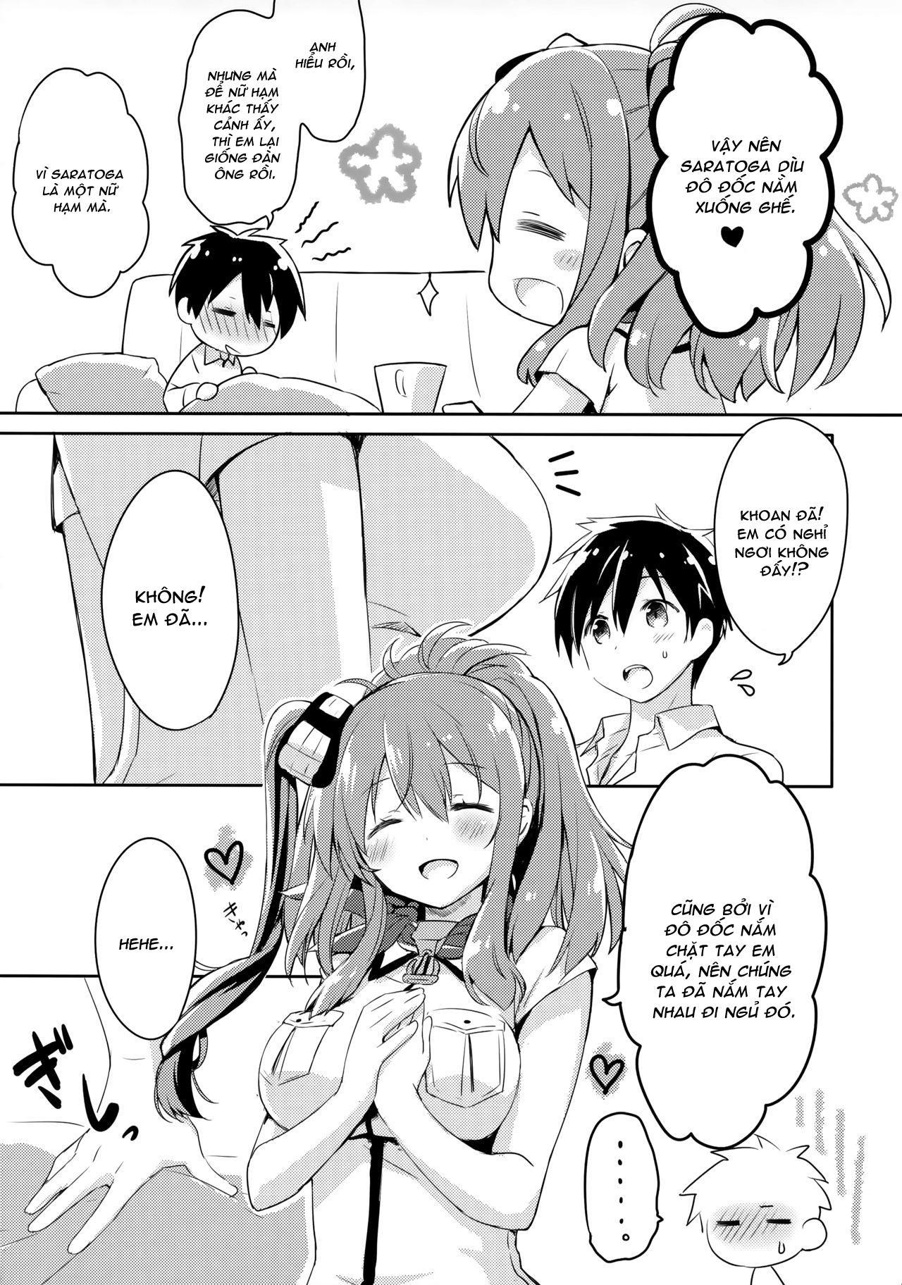 Đọc truyện hentai Đúng. Đô đốc Sara đang ở đây - Oneshot