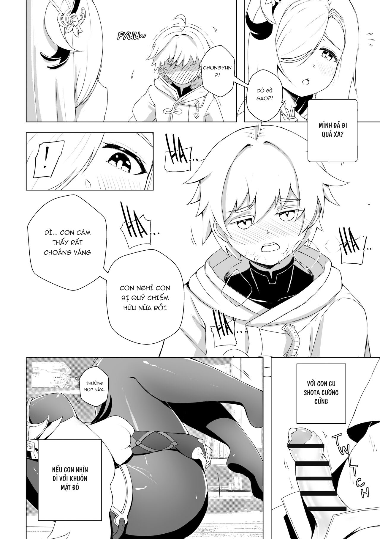 Đọc truyện hentai Shenhe Dạy Trừ Tà - Oneshot