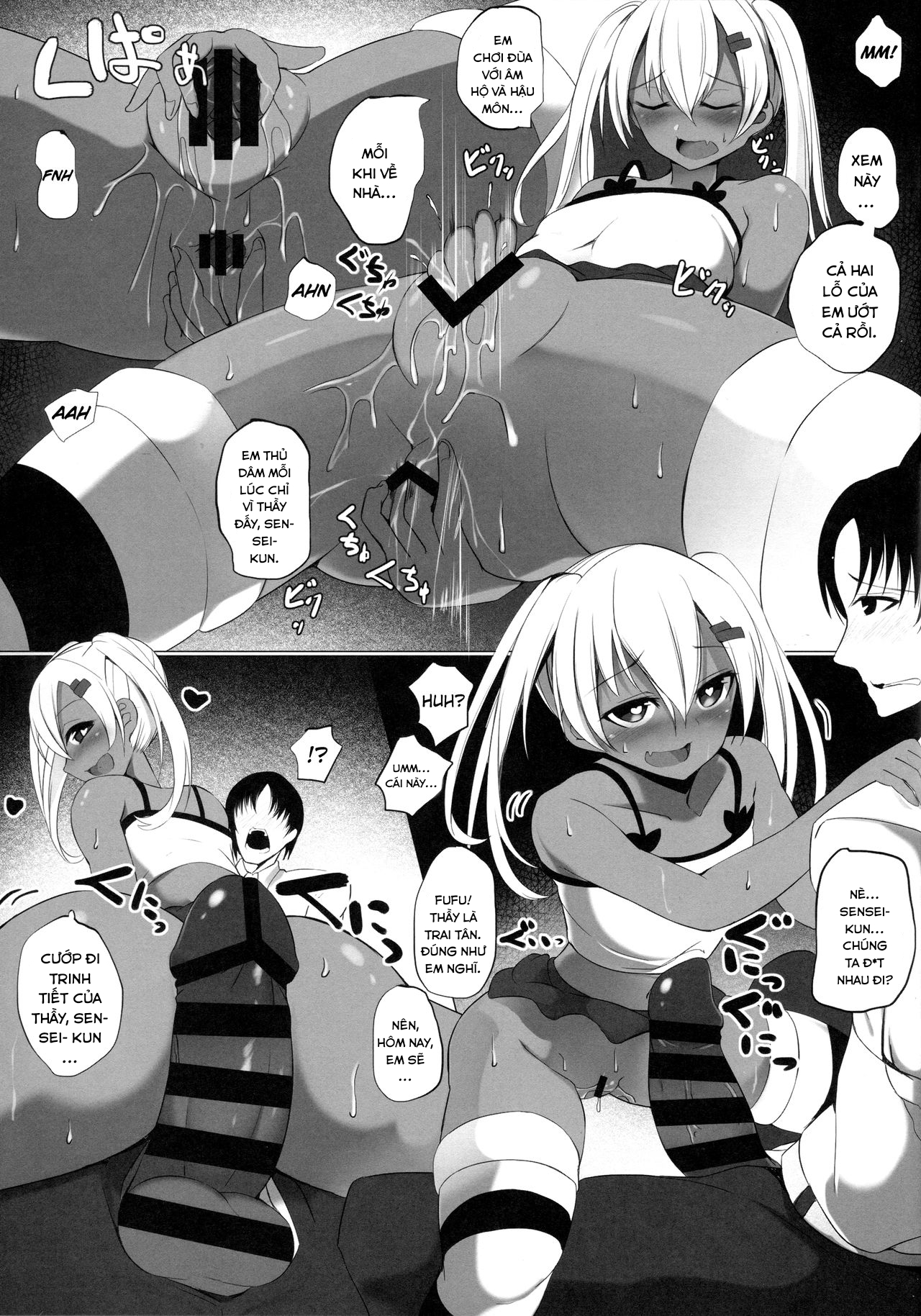 Đọc truyện hentai Cô bé da màu đĩ đượi. - Oneshot