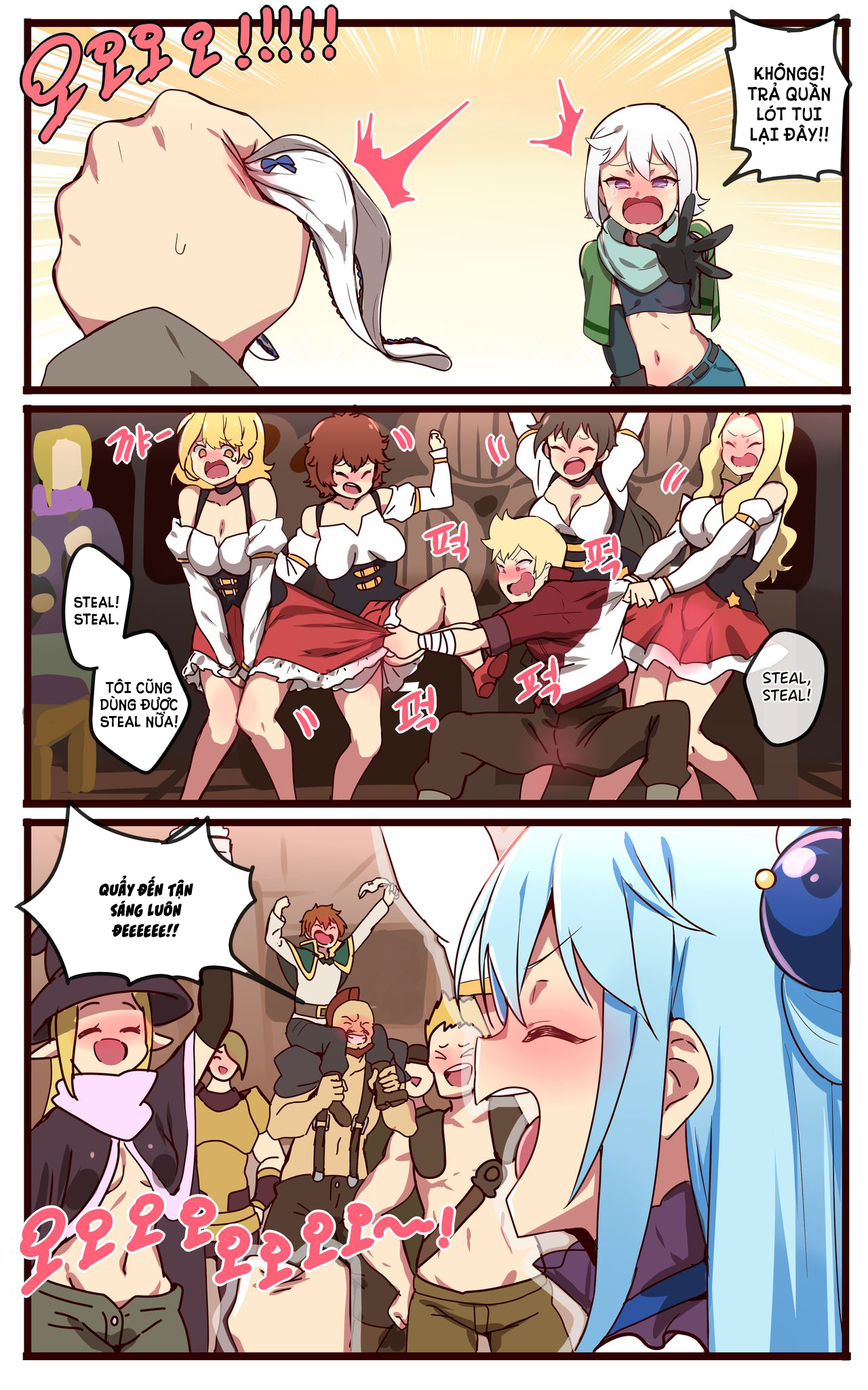 Đọc truyện hentai Kono Subarashii Sekai ni Syukufuku o! - Oneshot