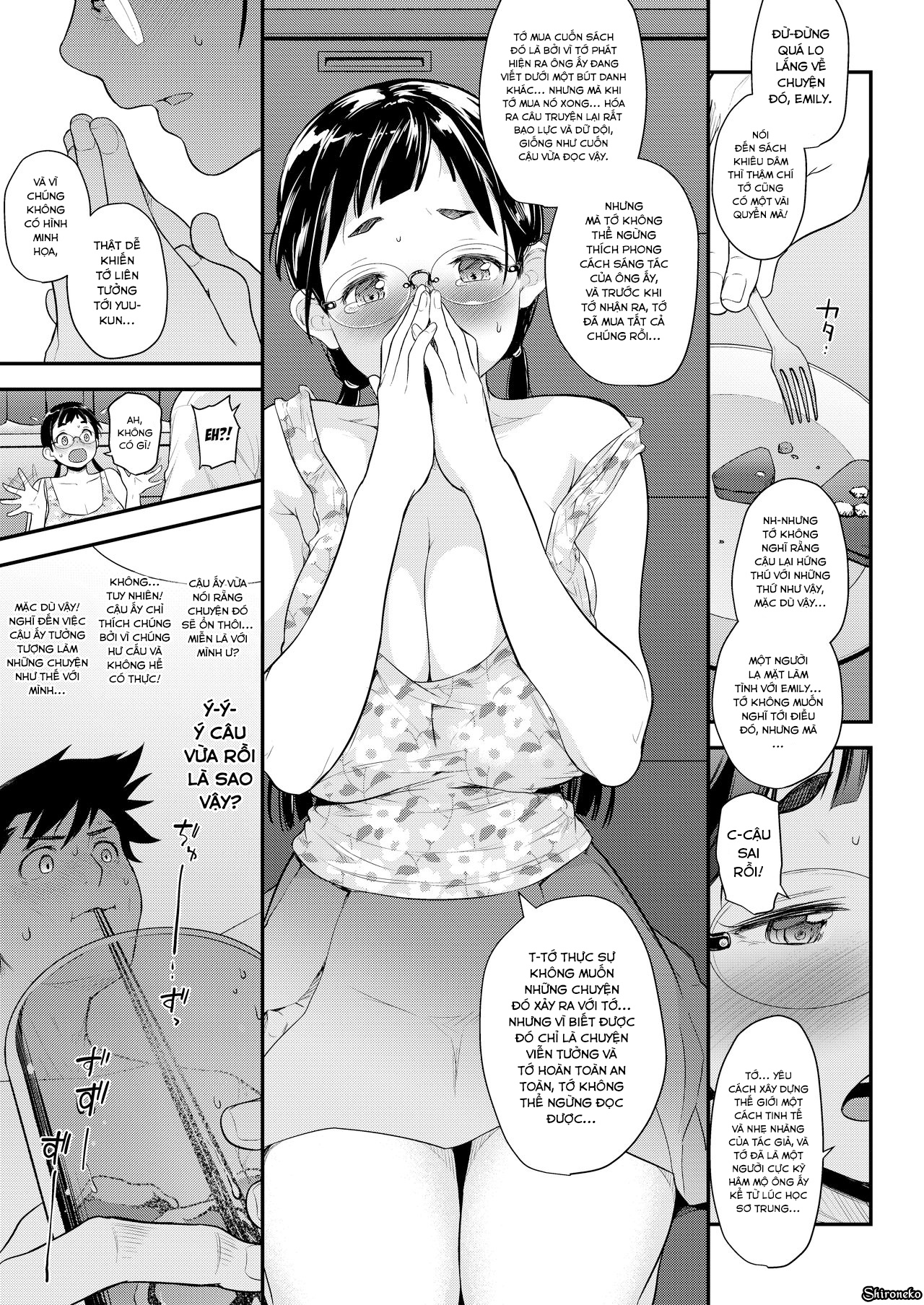 Đọc truyện hentai Jimiko to Ichinichijuu Sex - Chap 4 - Jimiko to Ichinichijuu Sex 4 - Futarikiri no Juken Benkyou wa...