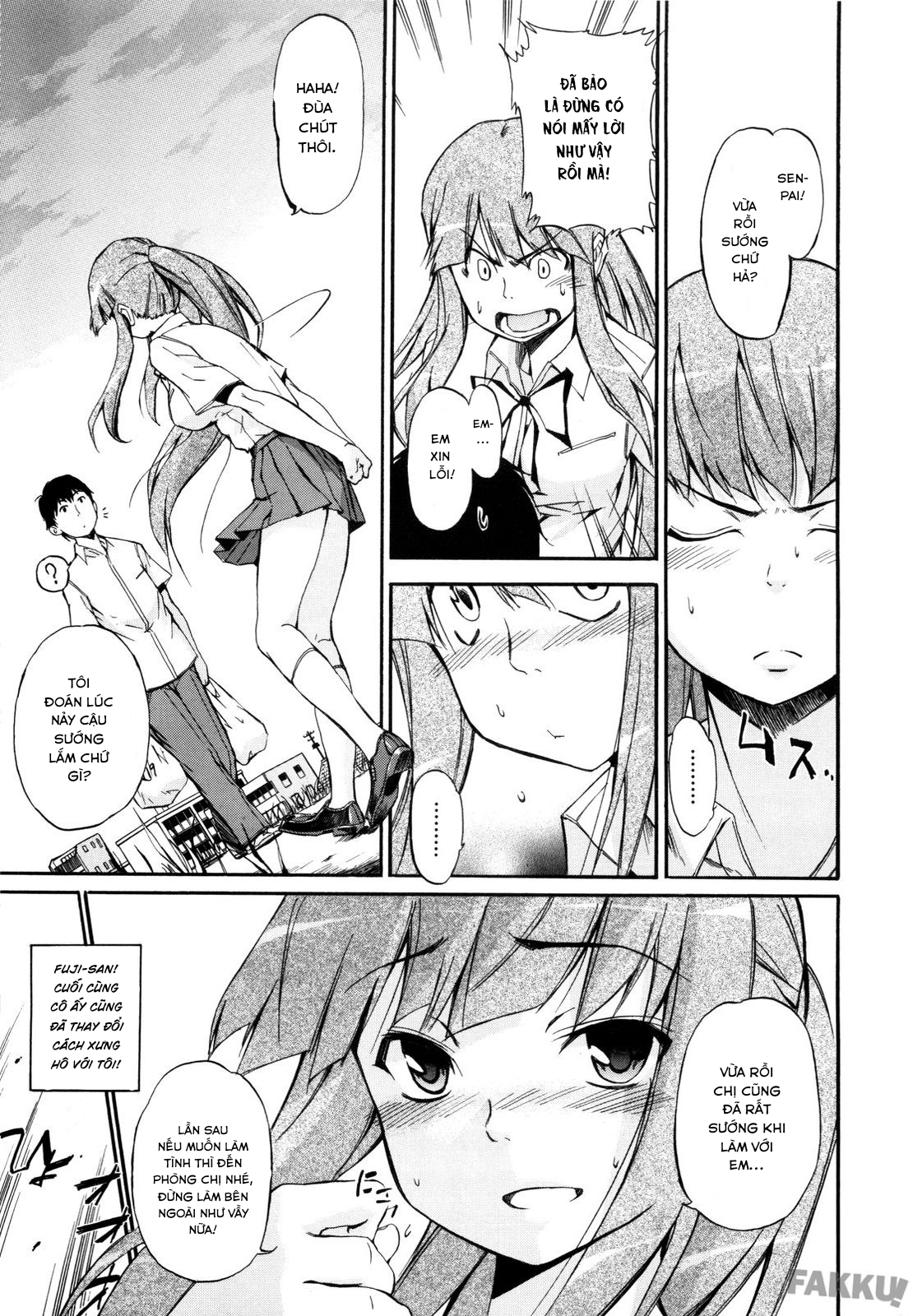Đọc truyện hentai Ngày may mắn - Gió thổi nụ cười
