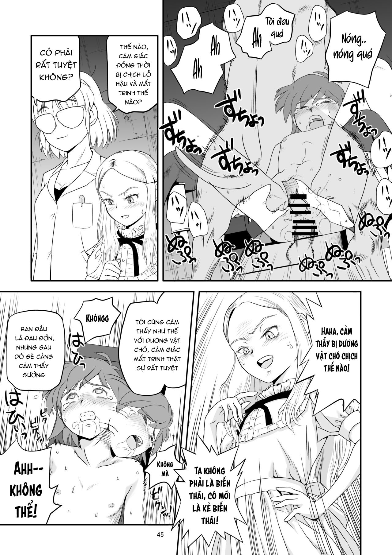 Đọc truyện hentai Quý Cô Quái Vật Phiên Bản 2 Chap 2