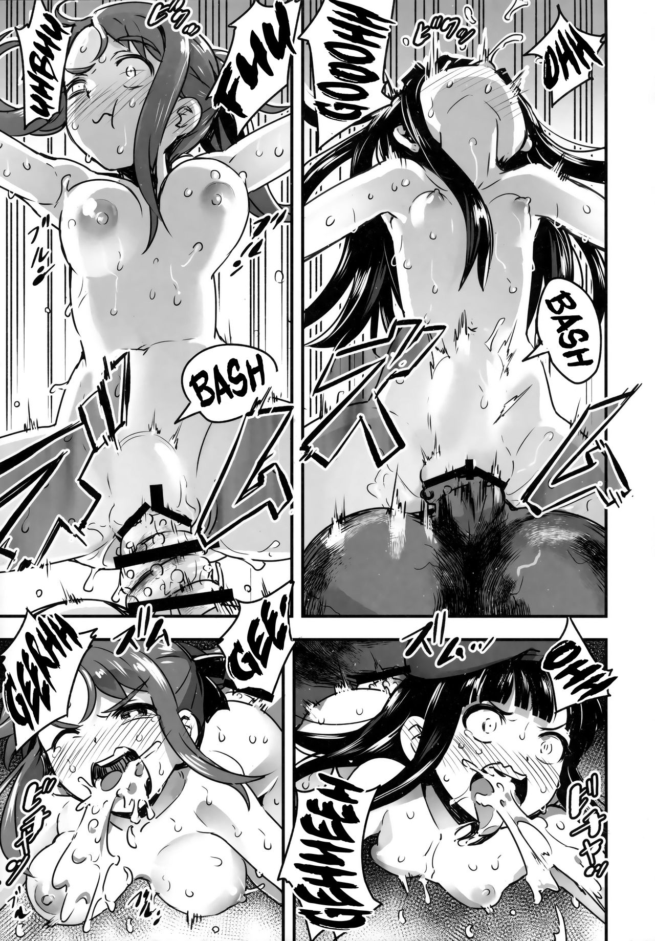 Đọc truyện hentai Công chúa khỏa thân Honoka Heo rừng khổng lồ vs Cô gái tâm linh - Oneshot - A