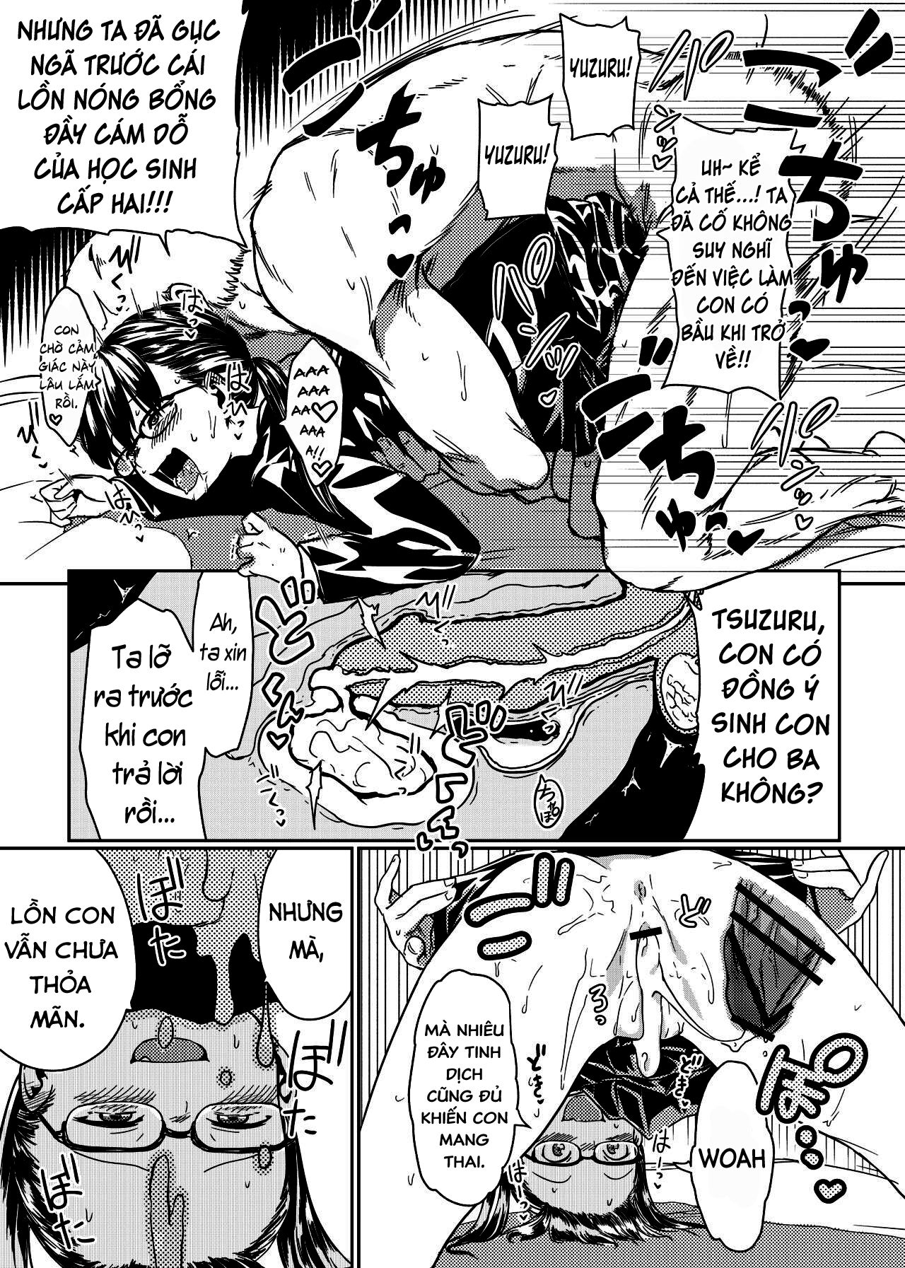 Đọc truyện hentai Tình yêu ba và con - Oneshot
