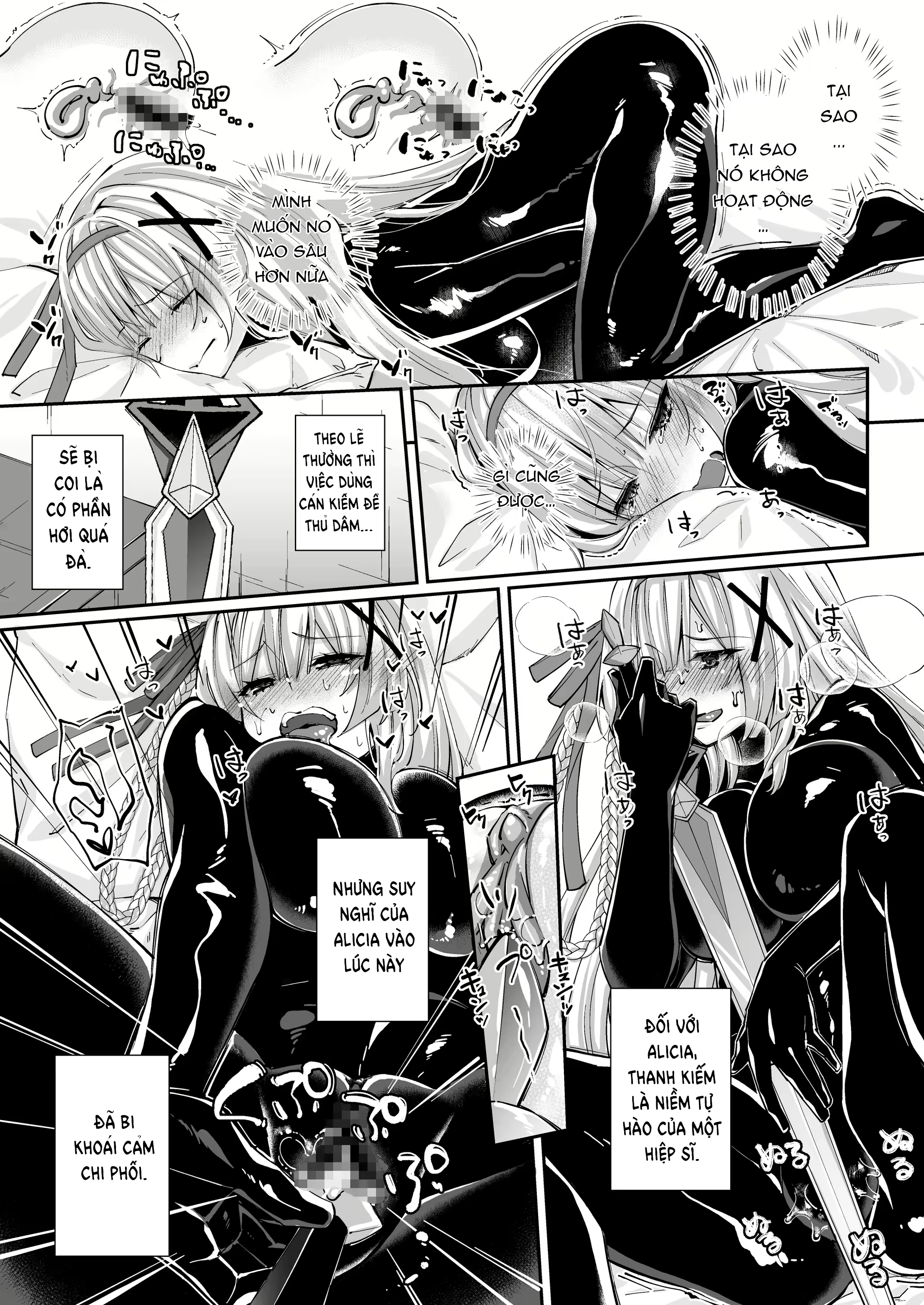 Đọc truyện hentai Cộng Sinh Câu chuyện về nàng công chúa hiệp sĩ bị ký sinh bởi bộ đồ xúc tu cao su màu đen - Onechot