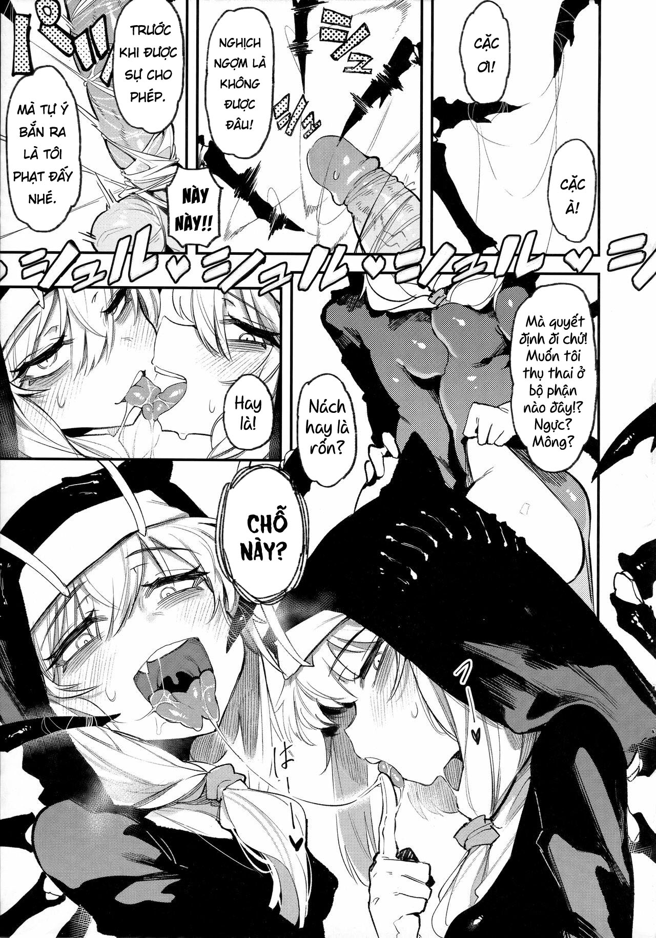 Đọc truyện hentai Cô gái săn mồi - Oneshot nứng
