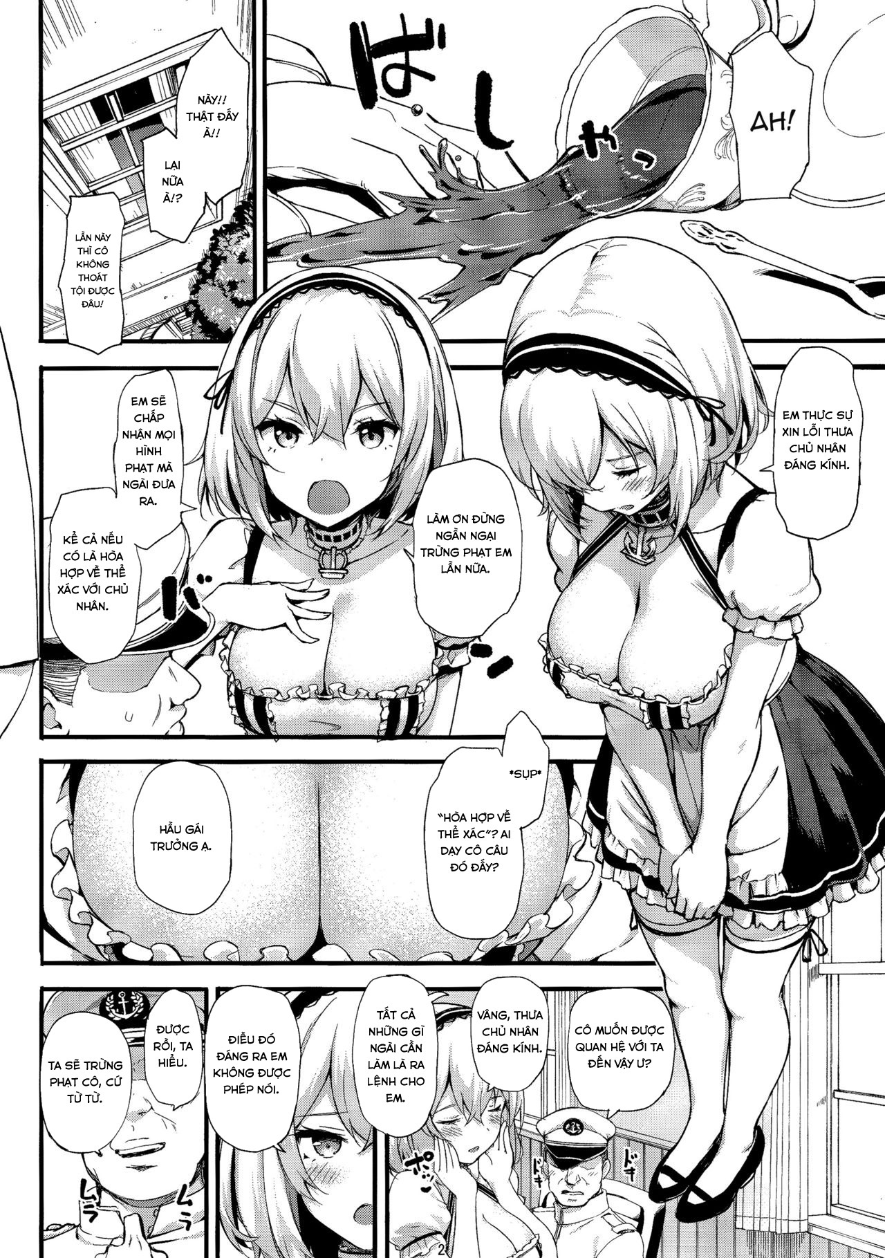 Đọc truyện hentai Oshioki Daisuki Sirius-san - Oneshot