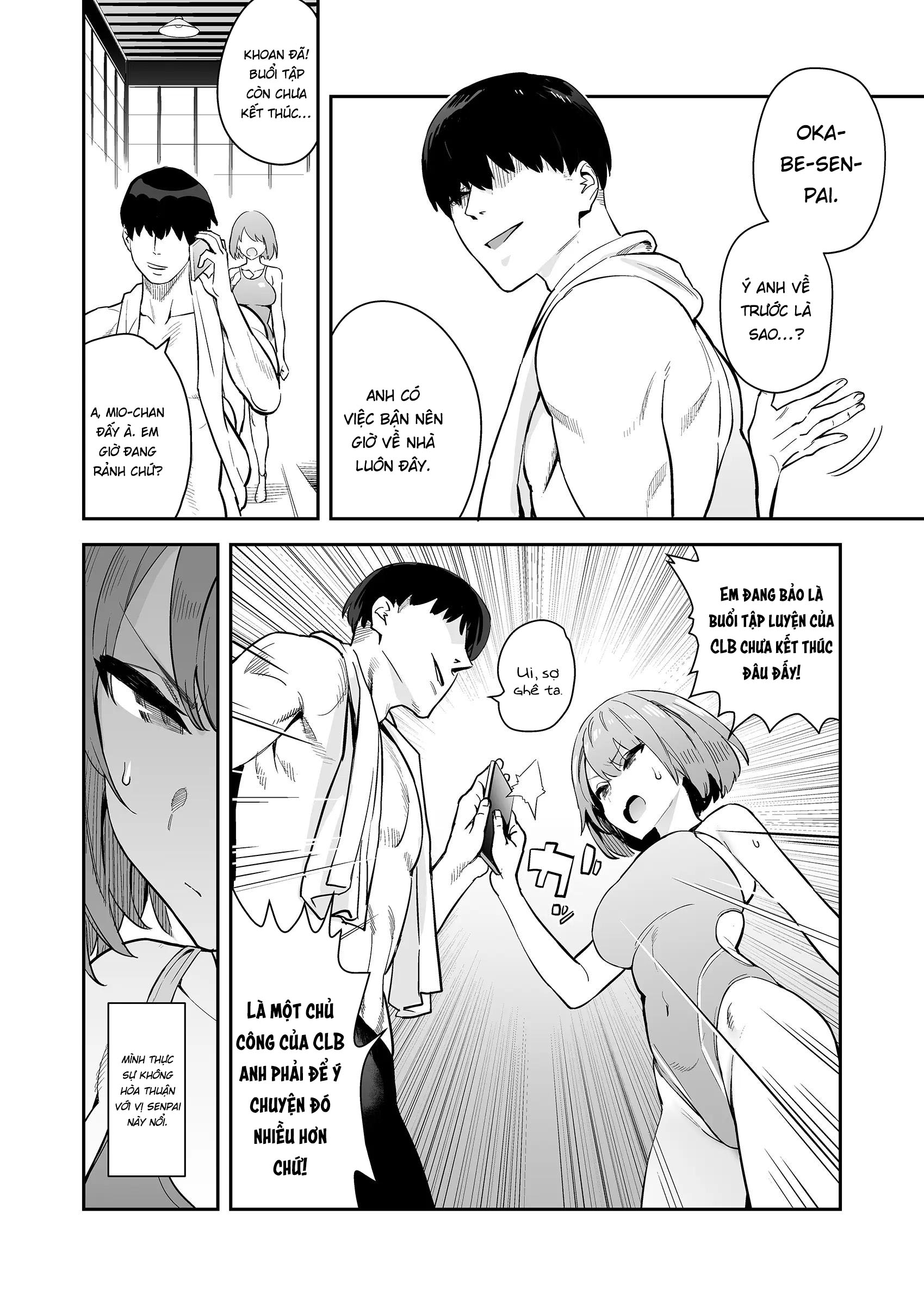 Đọc truyện hentai Cô nàng nghiêm túc trong clb bơi lội đã đắm chìm trong sếch - Oneshot nứng