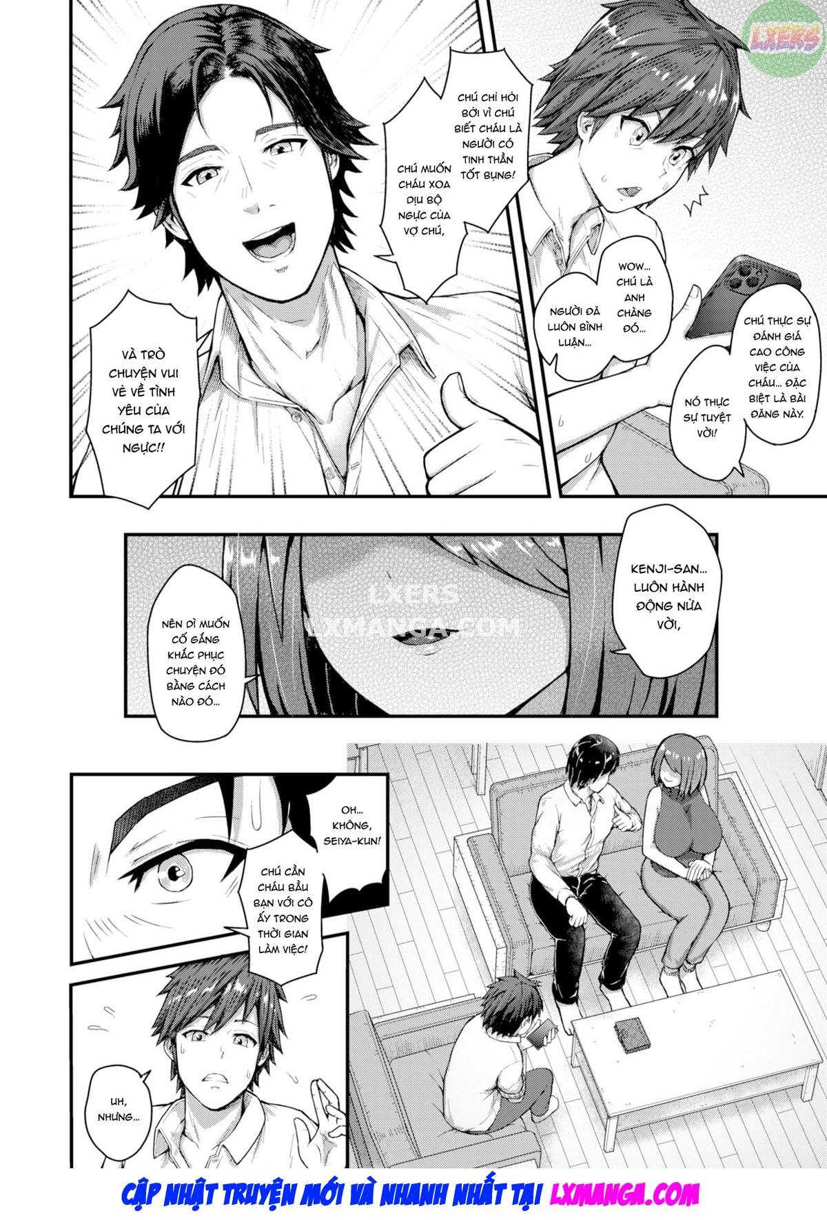 Đọc truyện hentai Nhờ cháu ngủ với vợ chú - Oneshot