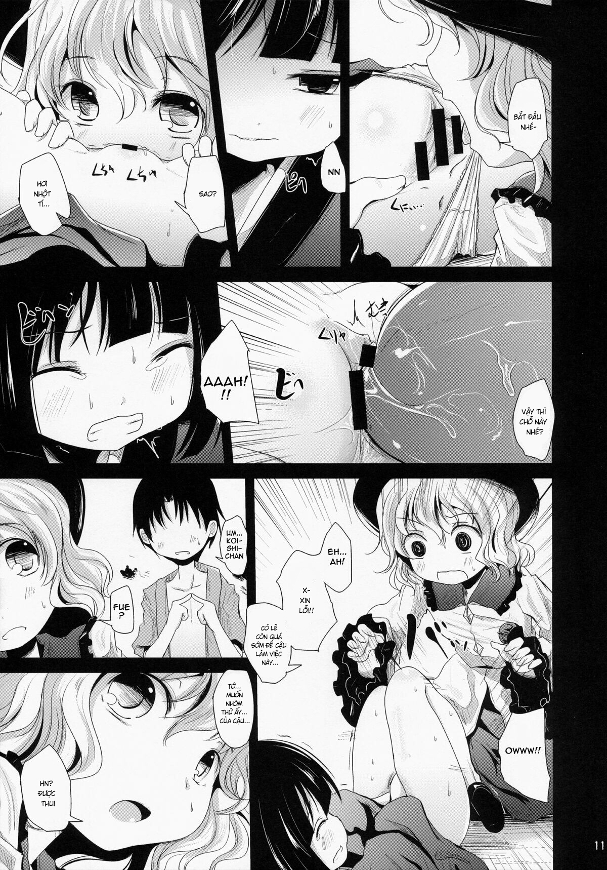 Đọc truyện hentai Koishi-Chan Let's Play♪ (Touhou Project) - Oneshot