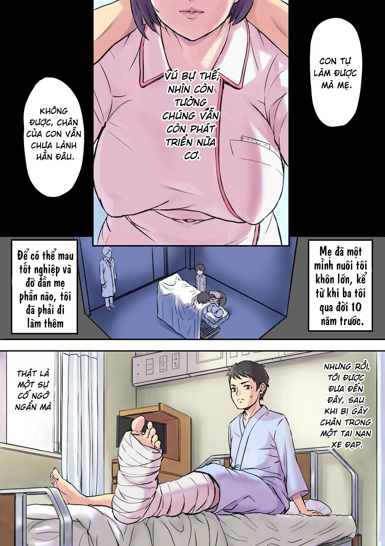 Đọc truyện hentai Người mẹ y tá địt bệnh nhân ở bệnh viện - Phần 1