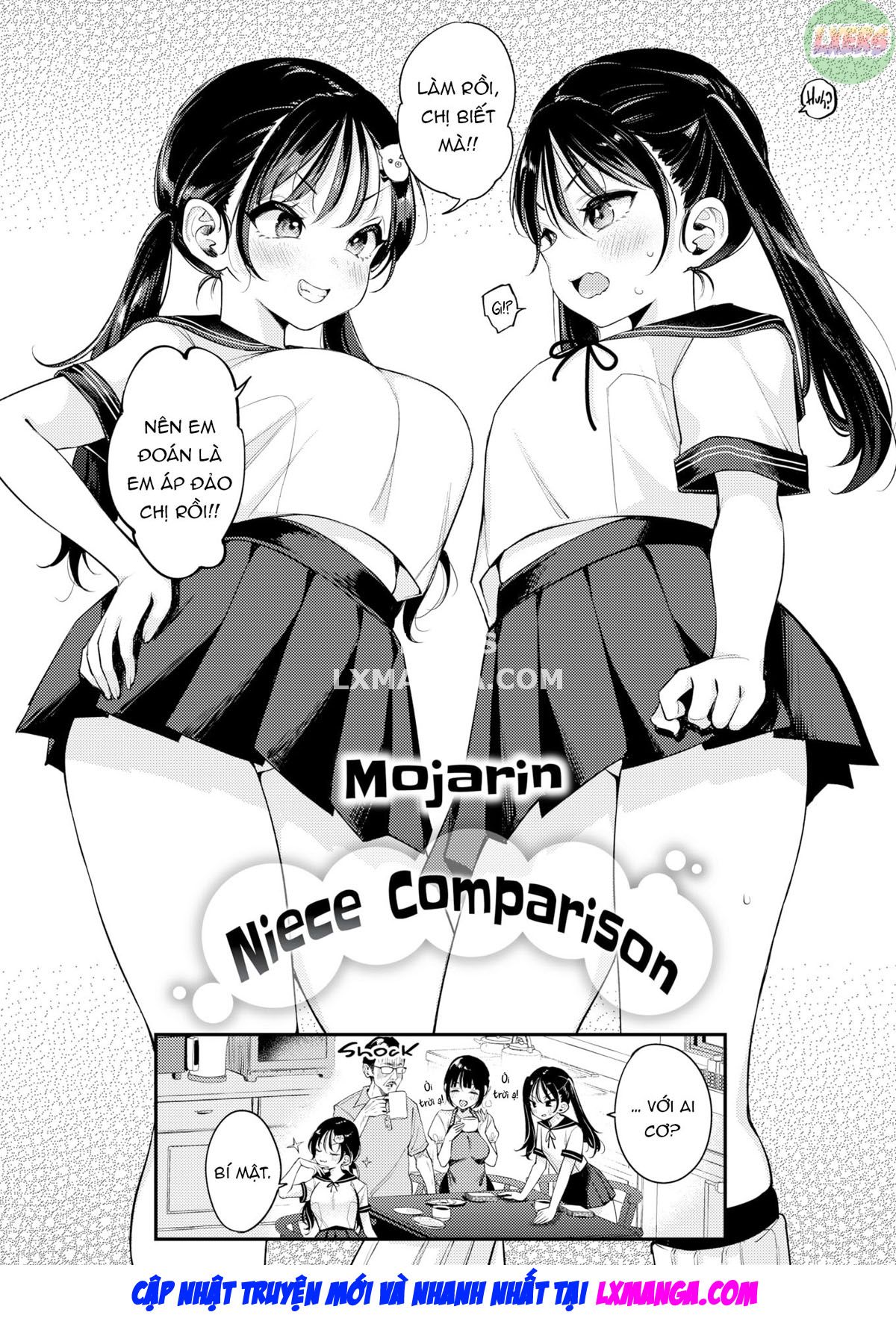 Đọc truyện hentai Chú và 2 cháu song sinh Oneshot