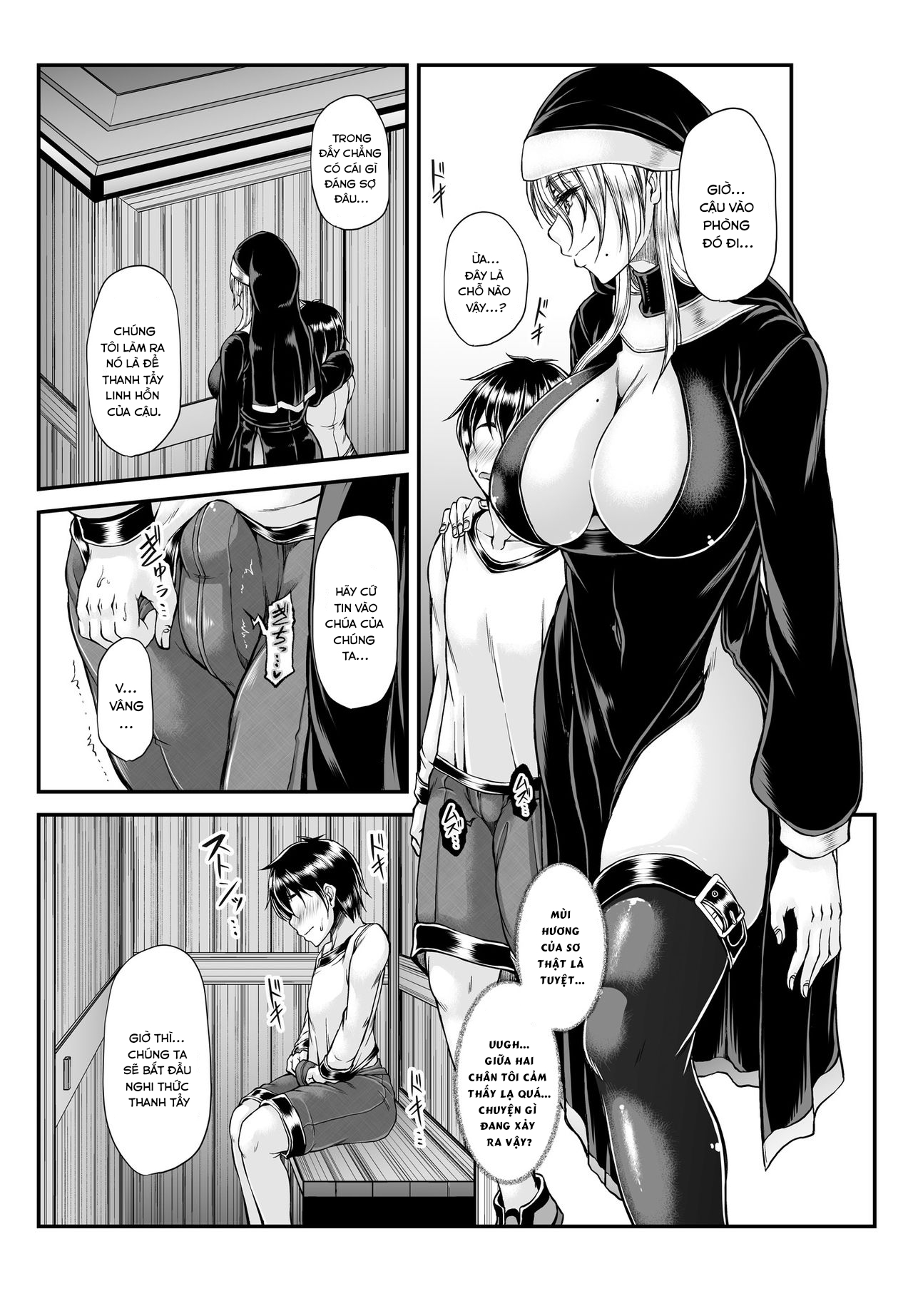 Đọc truyện hentai Himitsu no Zangeshitsu - Oneshot