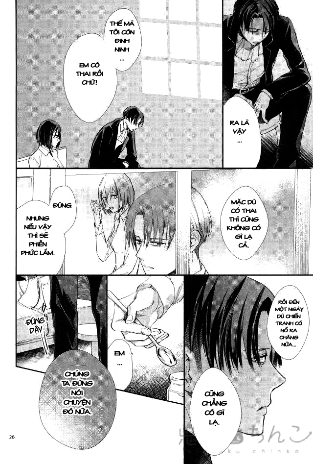 Đọc truyện hentai Ánh sáng phía bên kia (Shingeki no Kyojin) - Oneshot