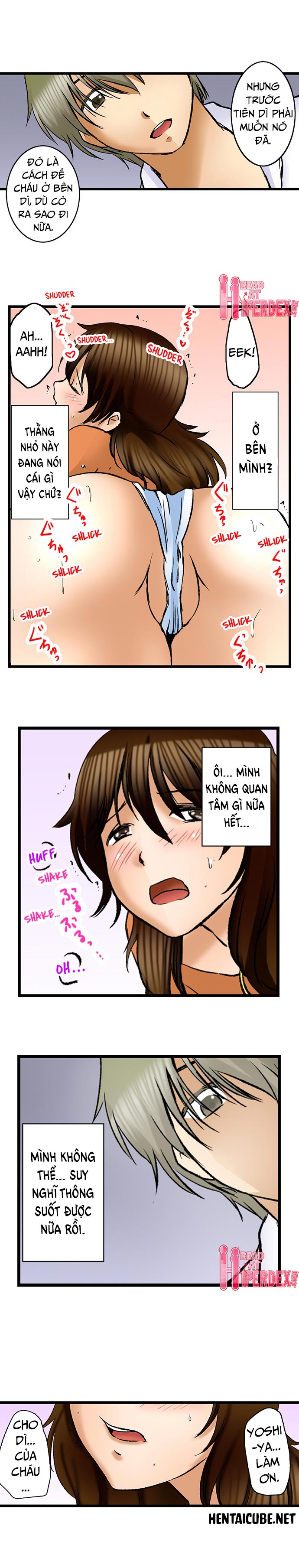 Đọc truyện hentai Turned On By My Nephew Chap 3