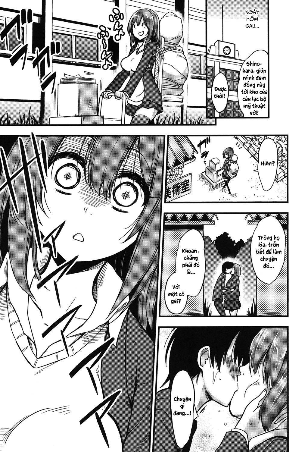 Đọc truyện hentai Tôi Là Nô Lệ Của Cô Ấy - Chap 3