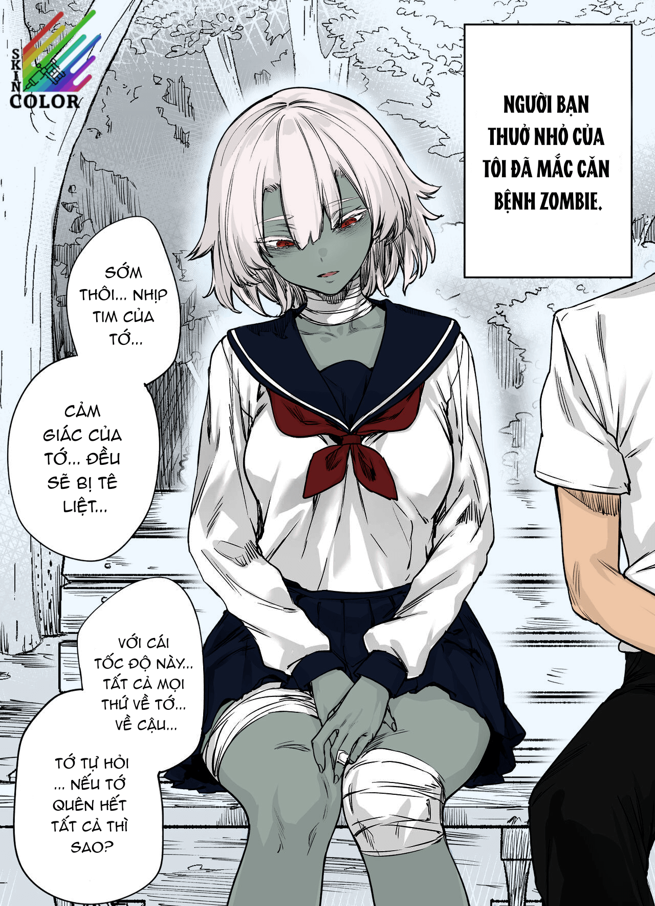 Đọc truyện hentai Câu chuyện về việc dạy cô bạn zombie thuở nhỏ biết thế nào là sếch - Oneshot