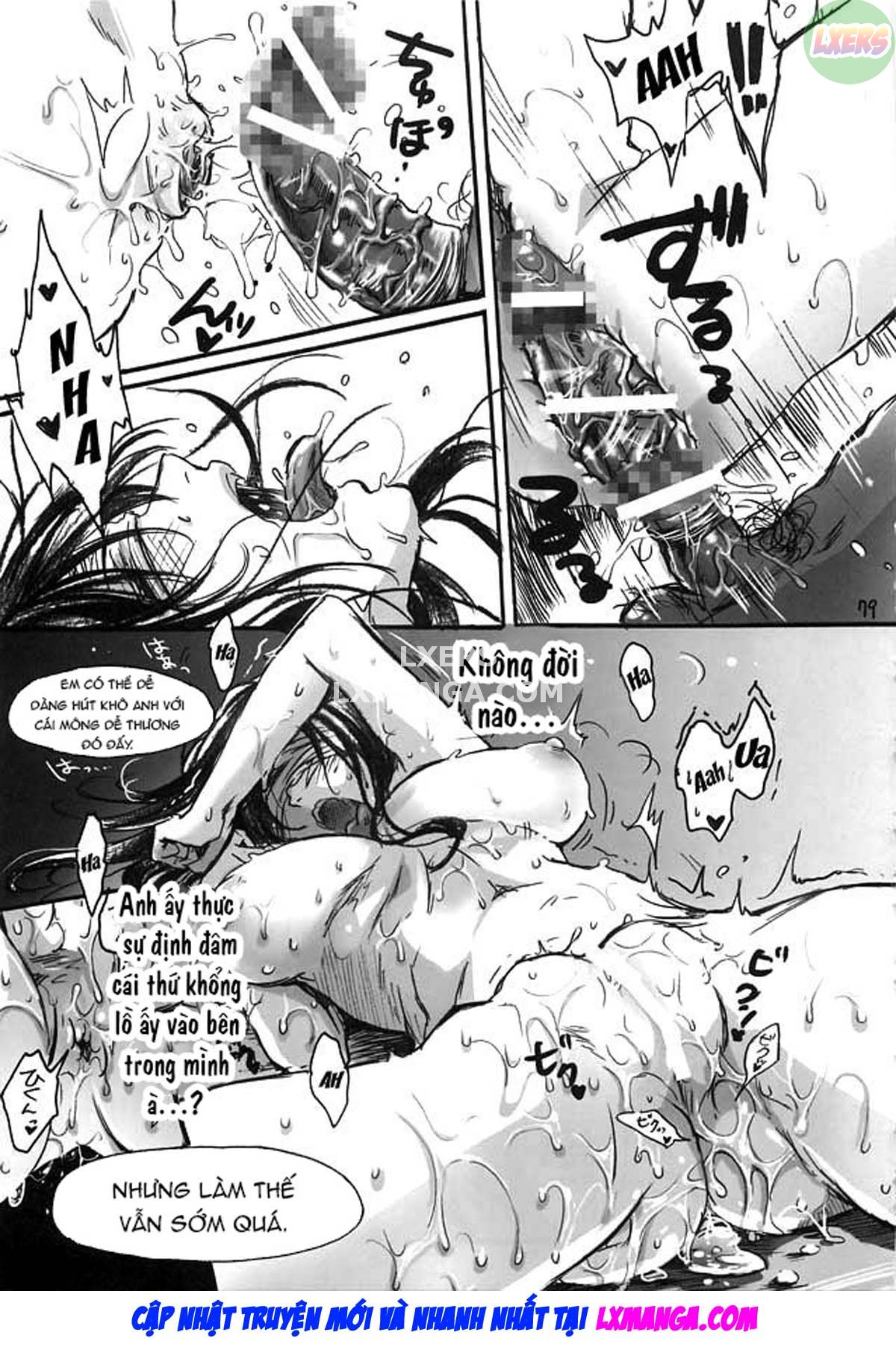 Đọc truyện hentai Cô bạn gái quyến rũ cùng người yêu - Oneshot