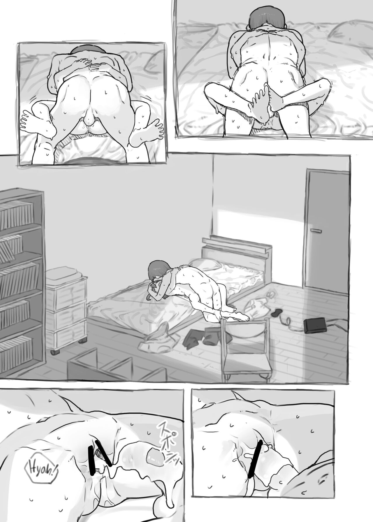 Đọc truyện hentai Fap cùng em gái - Chap 2.2