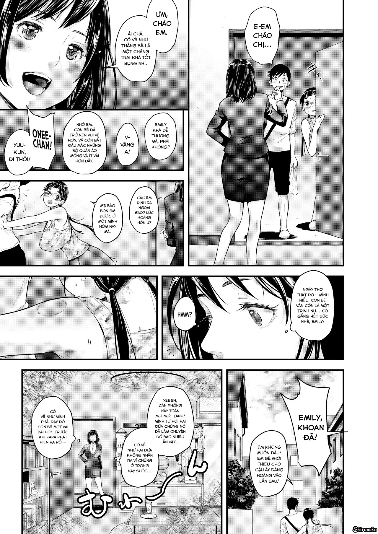 Đọc truyện hentai Jimiko to Ichinichijuu Sex - Chap 4 - Jimiko to Ichinichijuu Sex 4 - Futarikiri no Juken Benkyou wa...