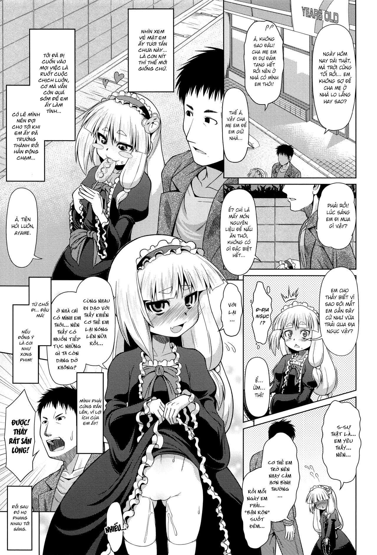 Đọc truyện hentai Bé gái với vẻ mặt vô cảm - Oneshot