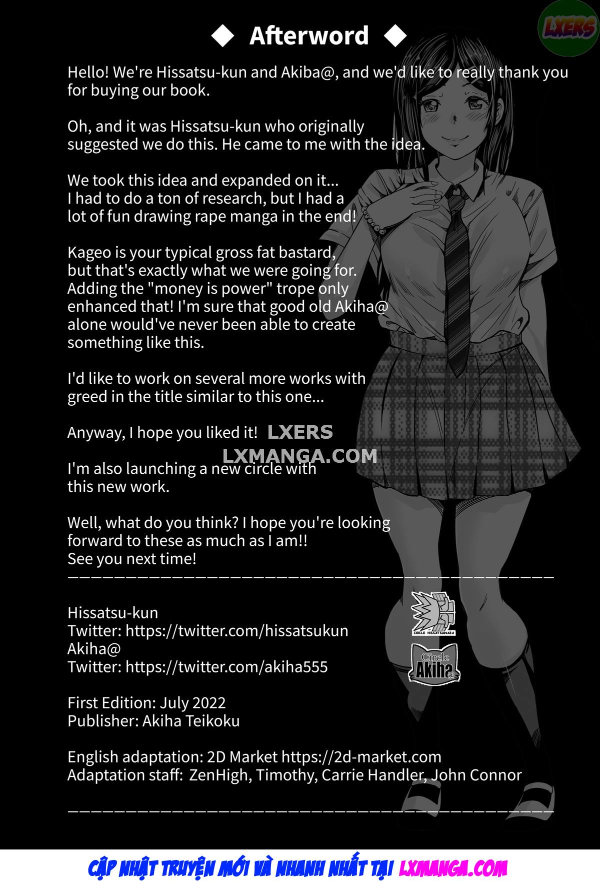 Đọc truyện hentai Học viện tham lam - Oneshot