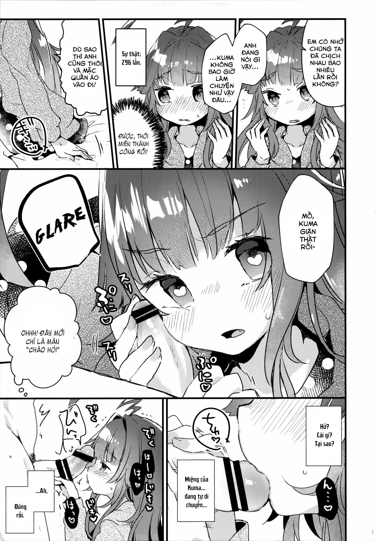 Đọc truyện hentai Zettai Saimin Nante Kakaranai Kuma! - Oneshot