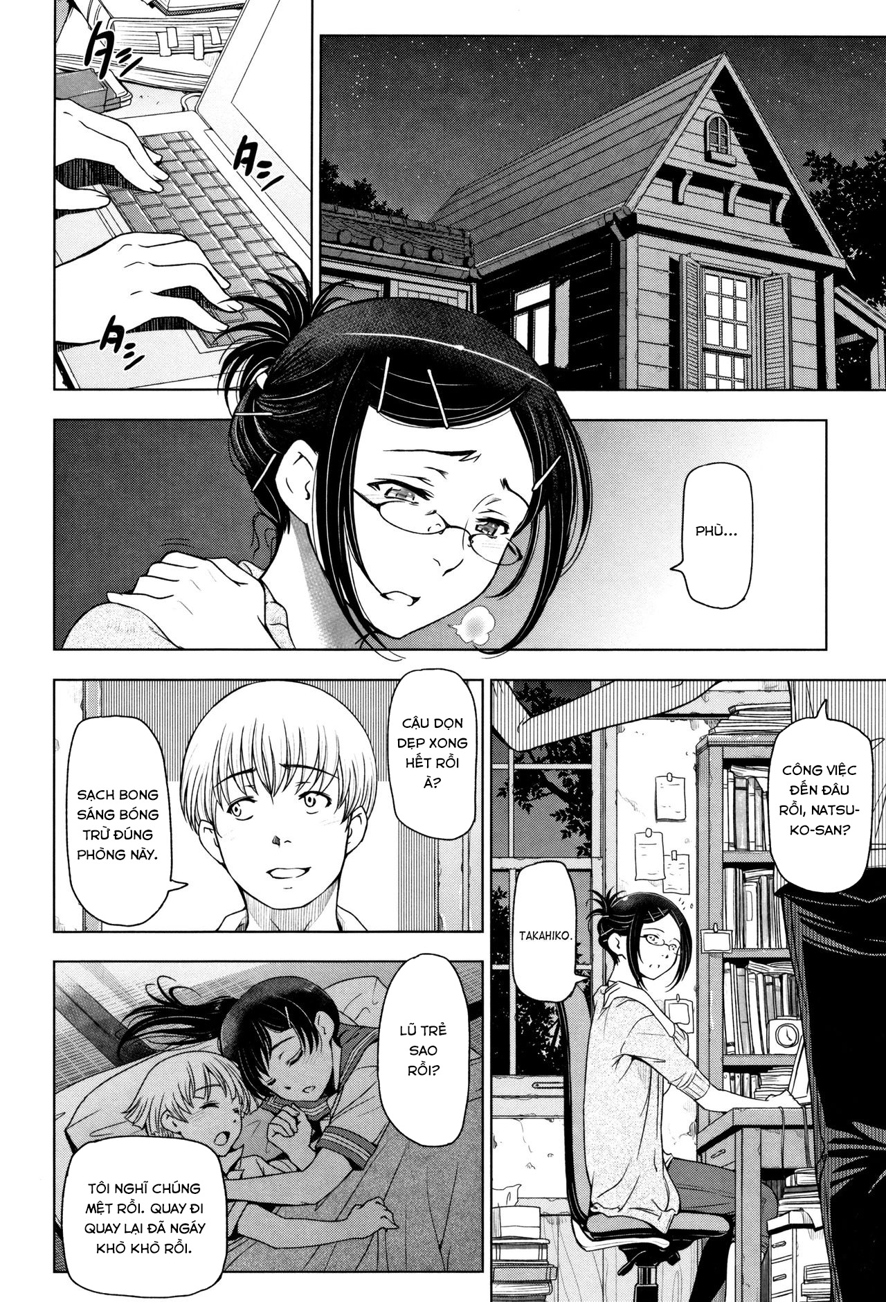 Đọc truyện hentai Natsu-jiru ~Ase ni Mamirete Gucchagucha - Chap 2