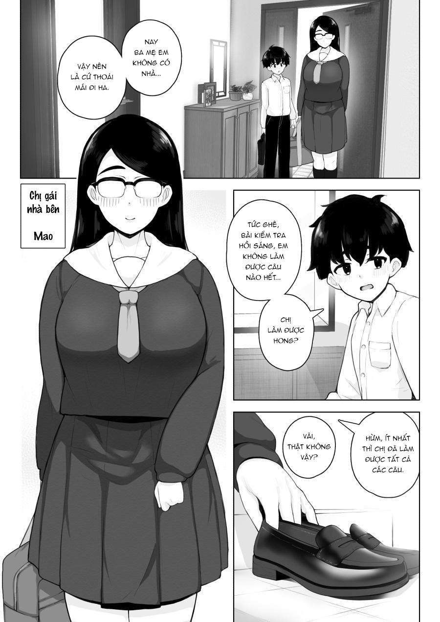 Đọc truyện hentai Bản năng của tôi đã đè cô chị hàng xóm đít bự ra đụ và xuất bên trong cổ - Oneshot