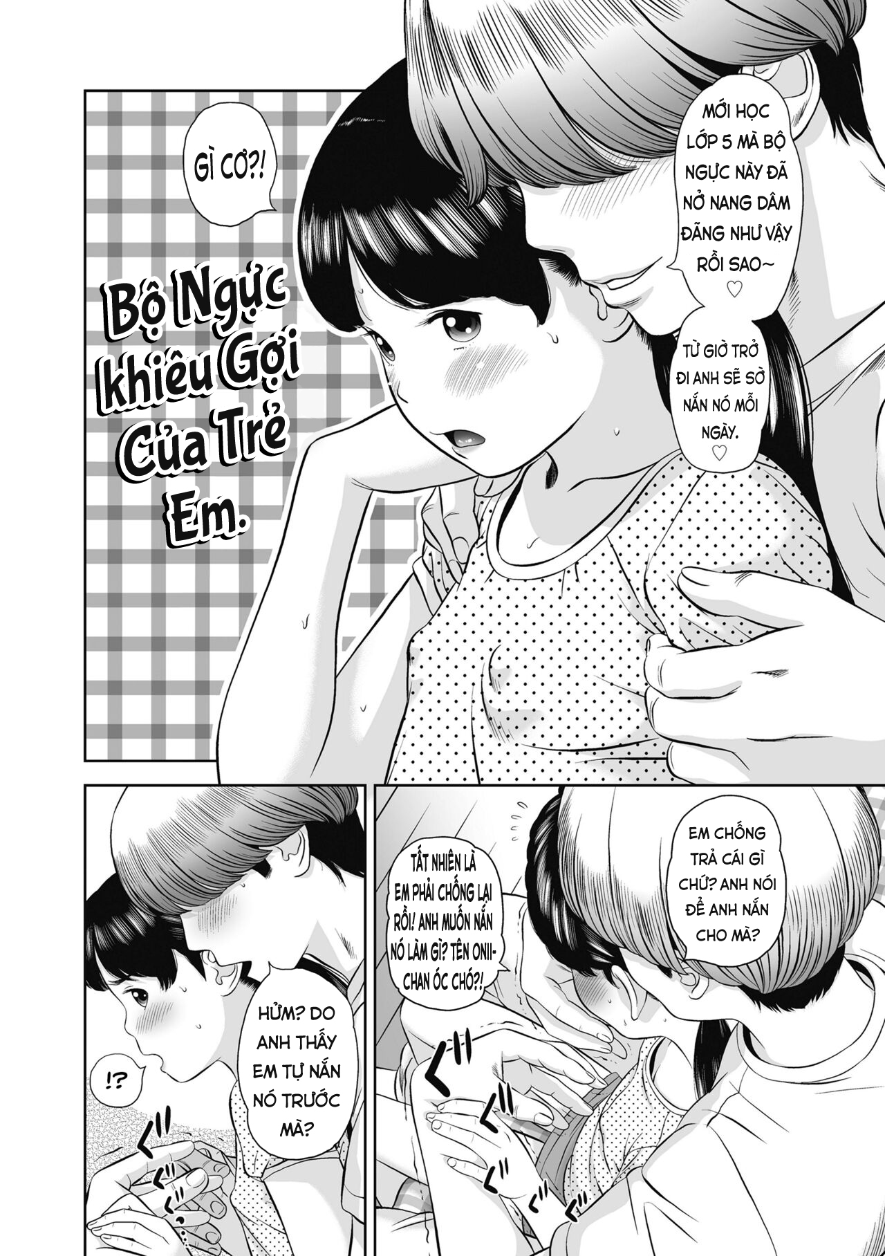 Đọc truyện hentai Bóp Ngực Em Gái - Oneshot