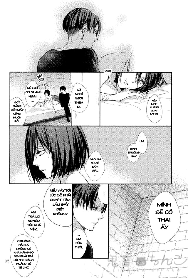Đọc truyện hentai Ánh sáng phía bên kia (Shingeki no Kyojin) - Oneshot